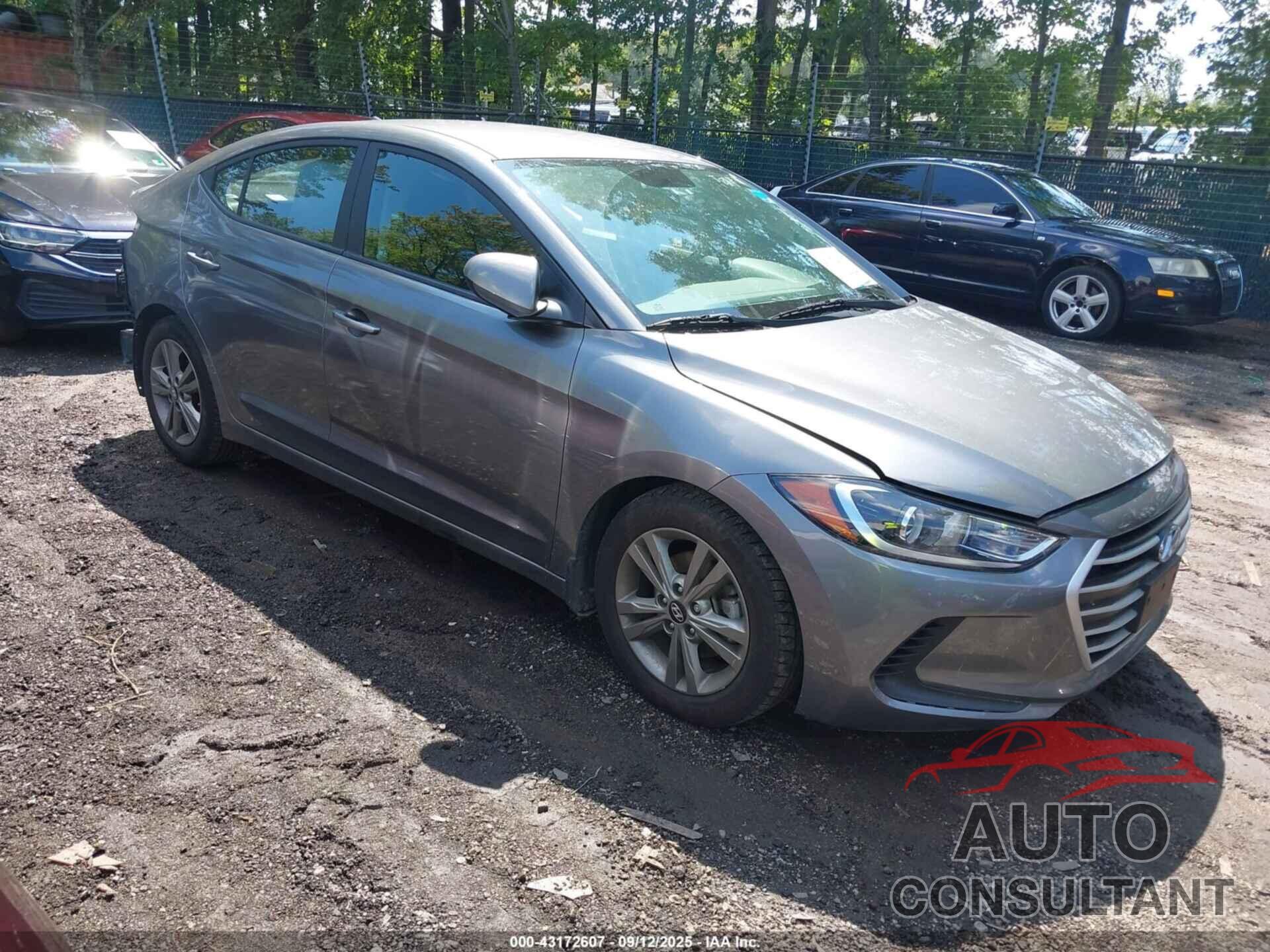 HYUNDAI ELANTRA 2018 - 5NPD84LF7JH343930