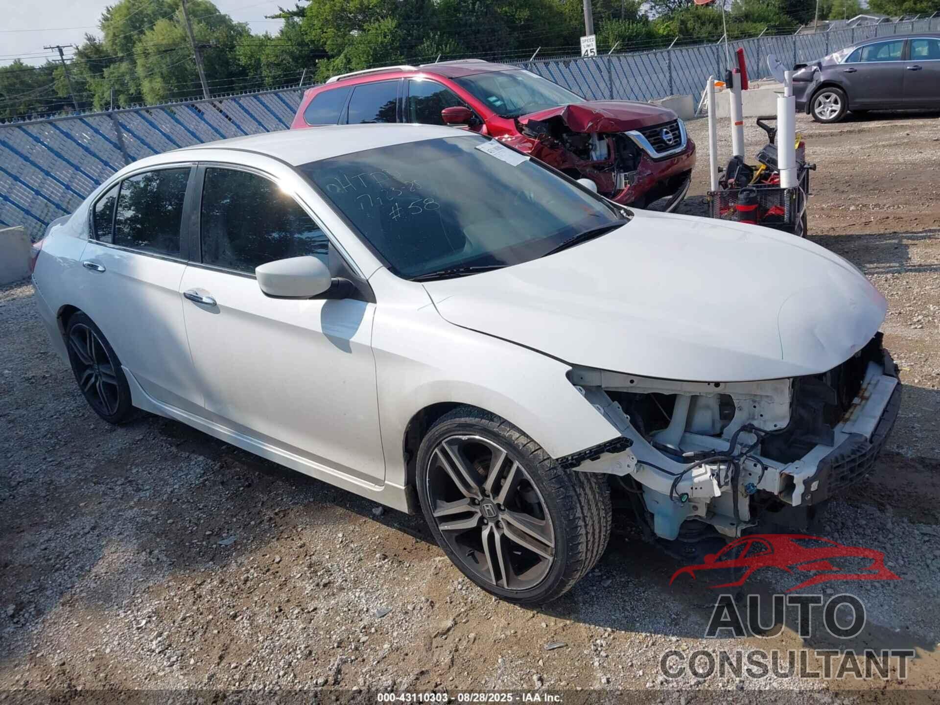 HONDA ACCORD 2016 - 1HGCR2F59GA038009