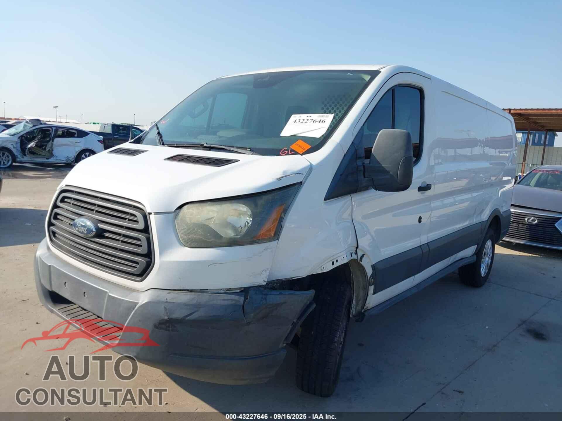 FORD TRANSIT-150 2017 - 1FTYE1YM3HKA15190