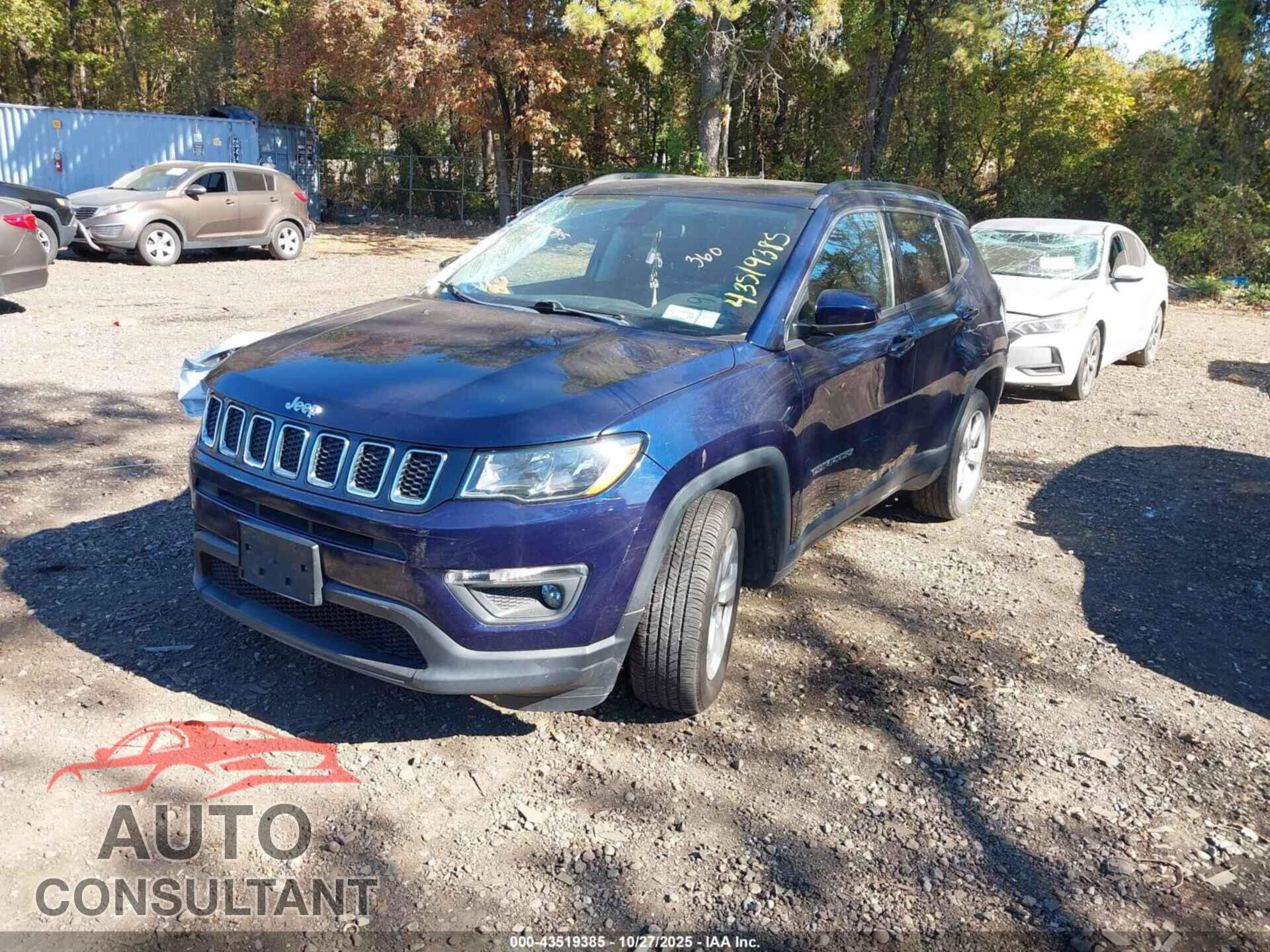 JEEP COMPASS 2019 - 3C4NJDBB3KT834178