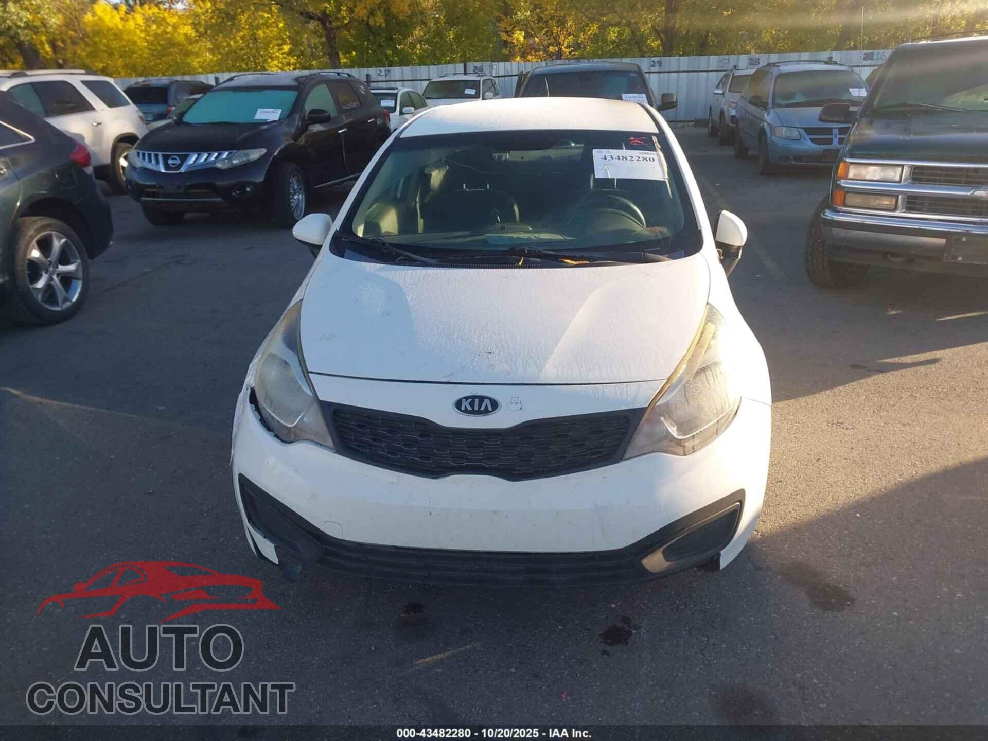 KIA RIO 2014 - KNADM4A34E6410596