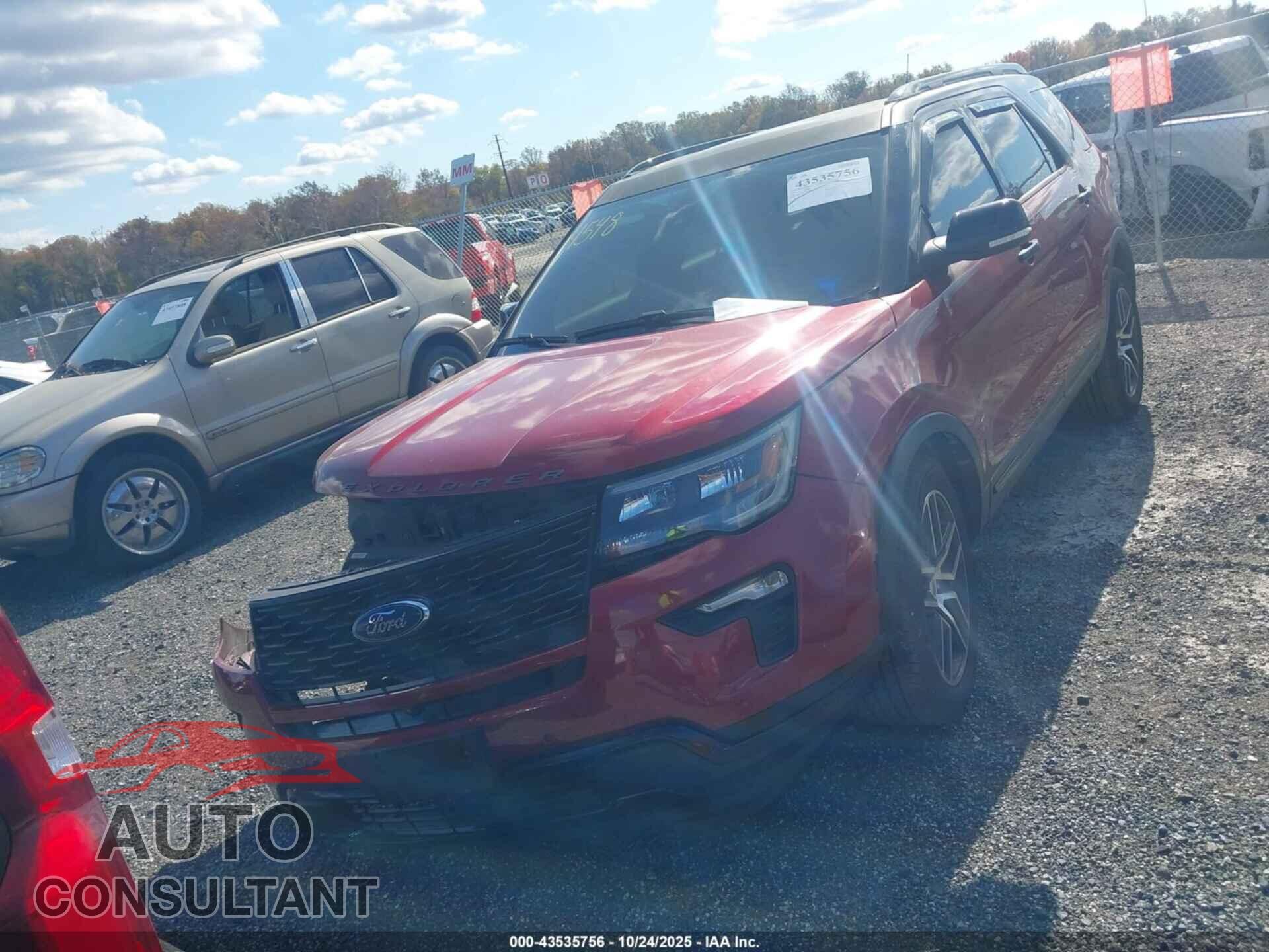FORD EXPLORER 2018 - 1FM5K8GT9JGB14548