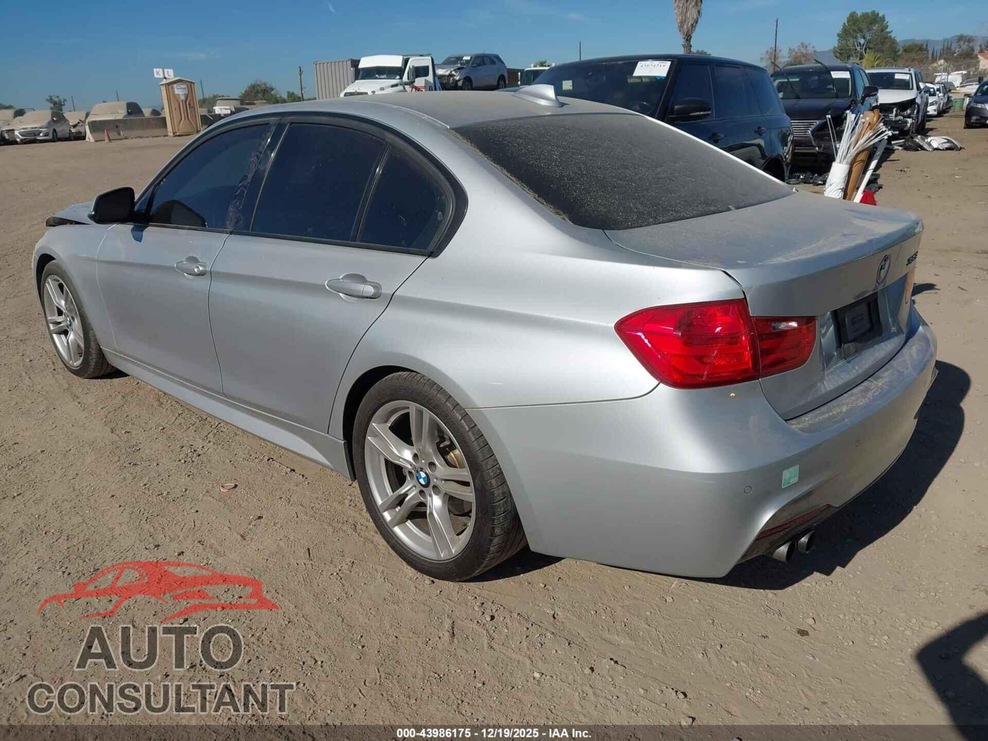 BMW 328I 2013 - WBA3C1C57DF437253