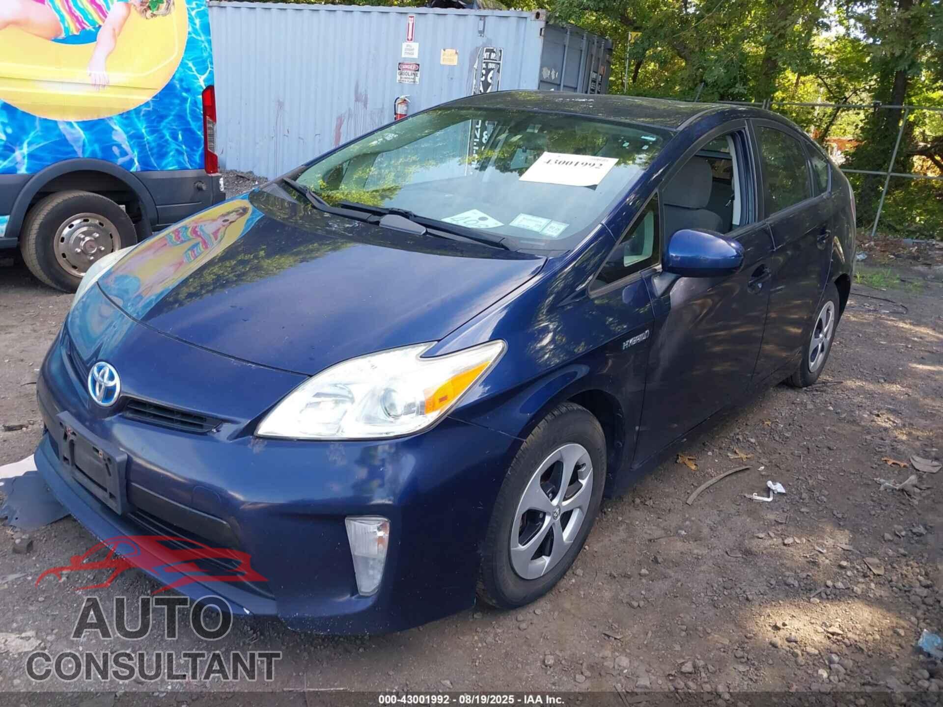 TOYOTA PRIUS 2014 - JTDKN3DU5E1780006