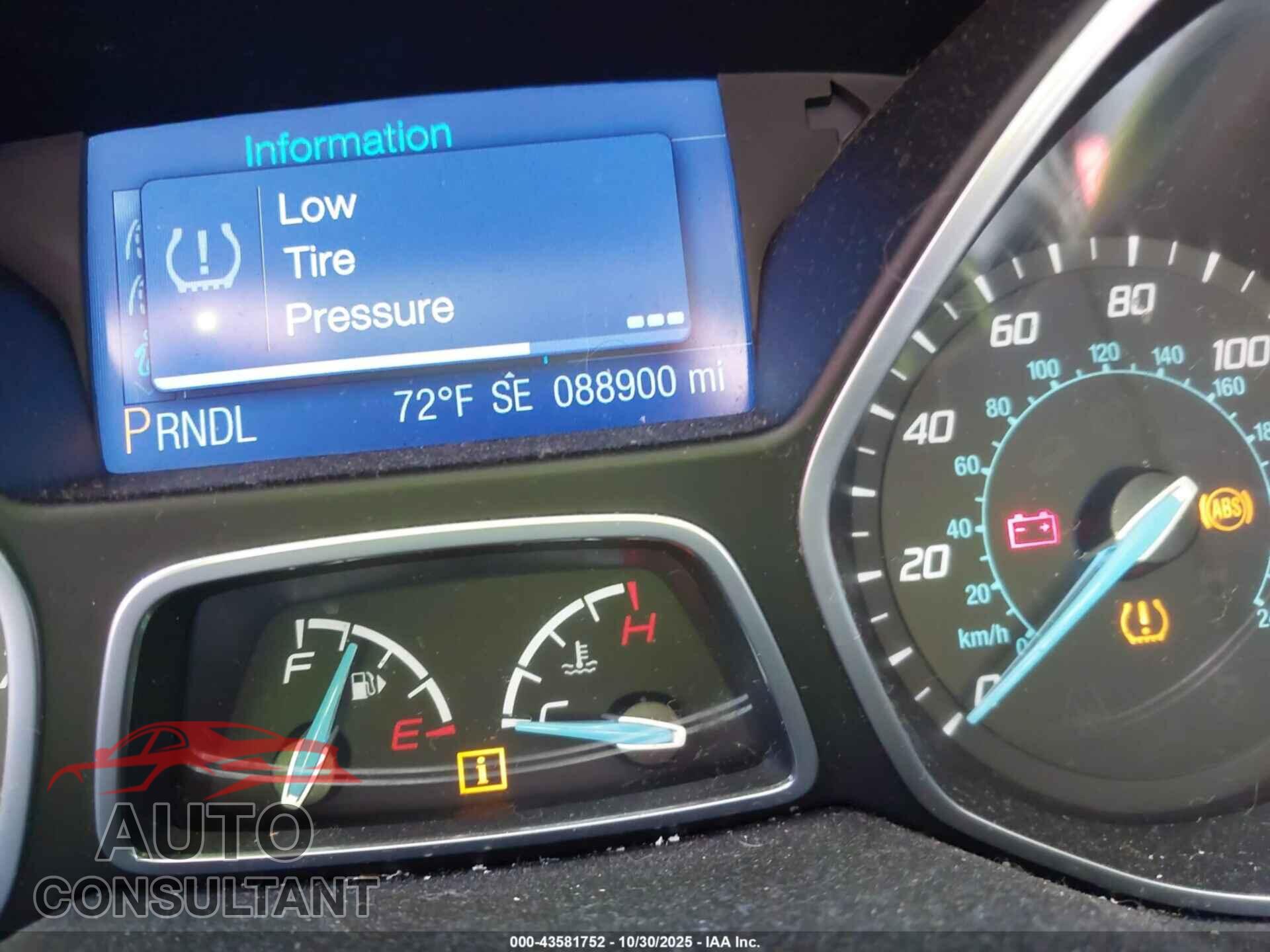 FORD FOCUS 2014 - 1FADP3F21EL103012