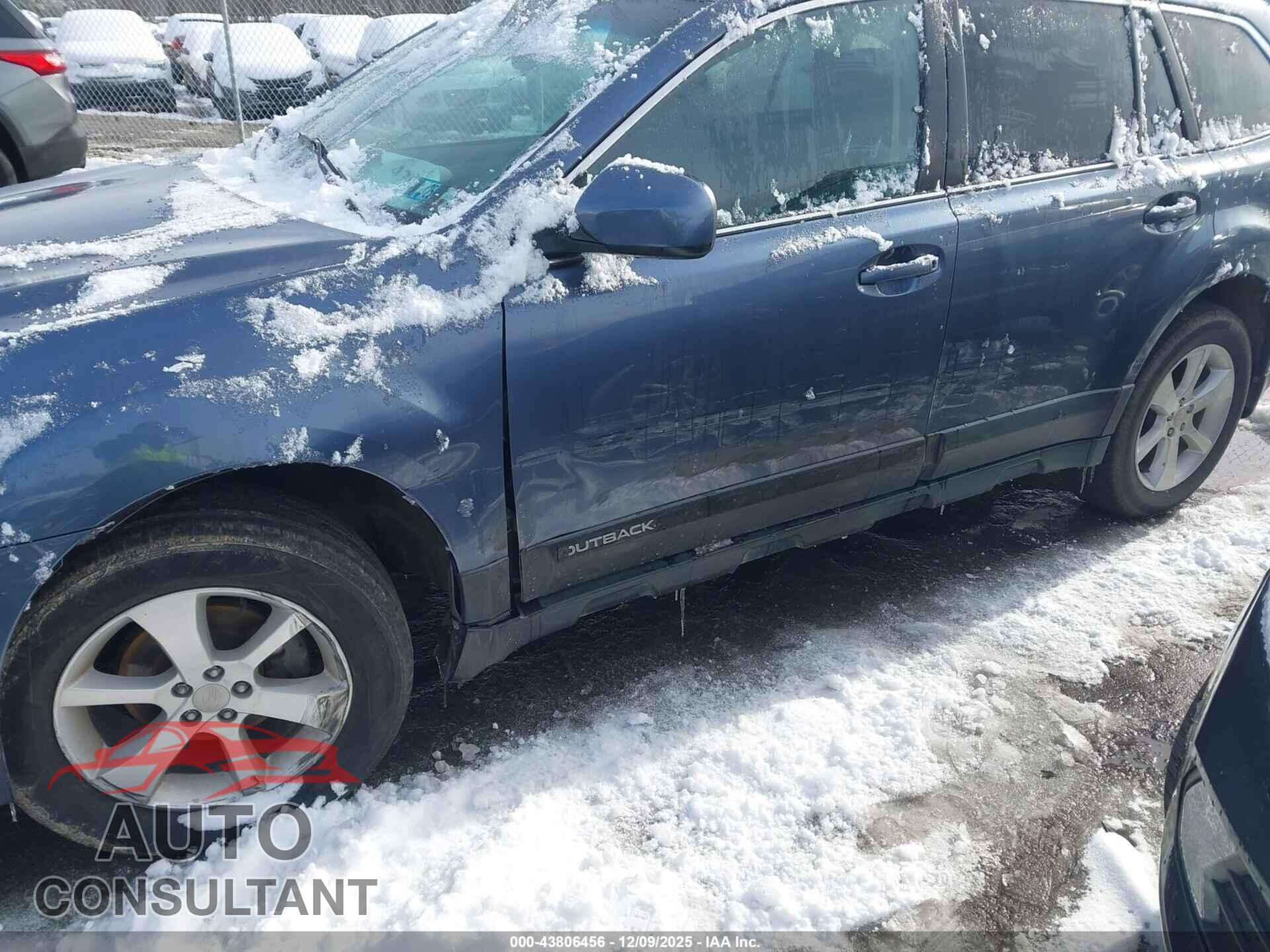 SUBARU OUTBACK 2014 - 4S4BRBCC3E3297699