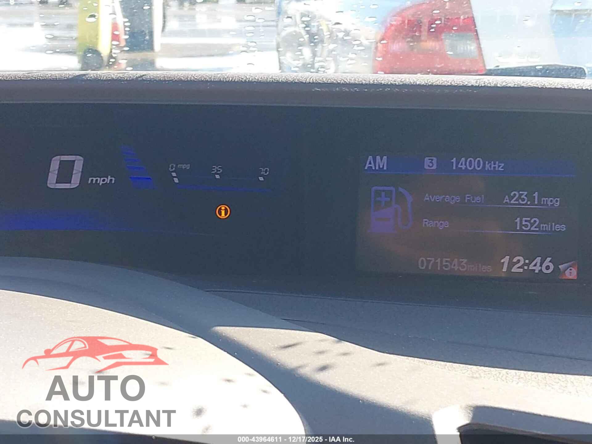 HONDA CIVIC 2012 - JHMFB2F5XCS004552