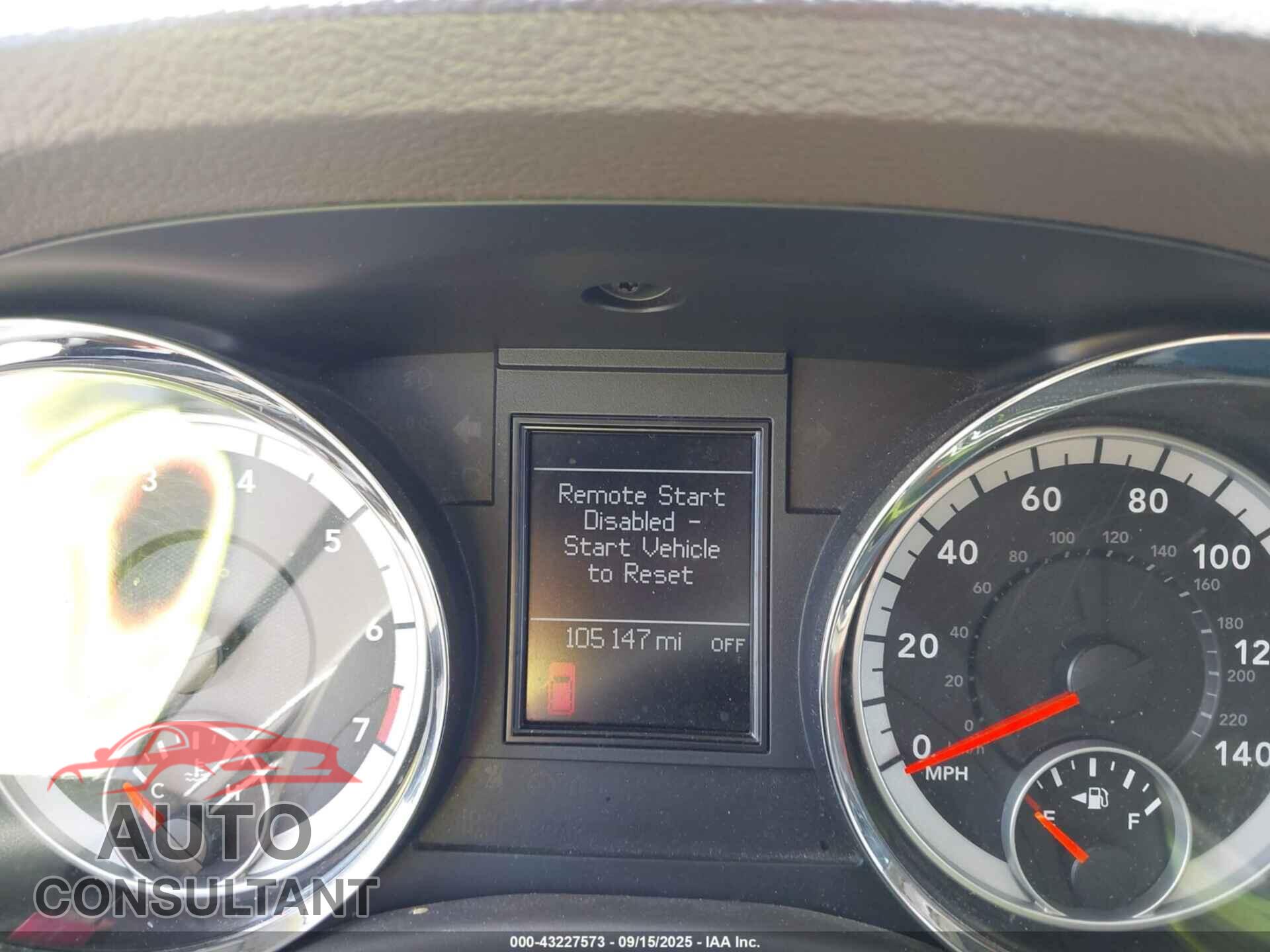 DODGE DURANGO 2012 - 1C4RDHDG3CC321888