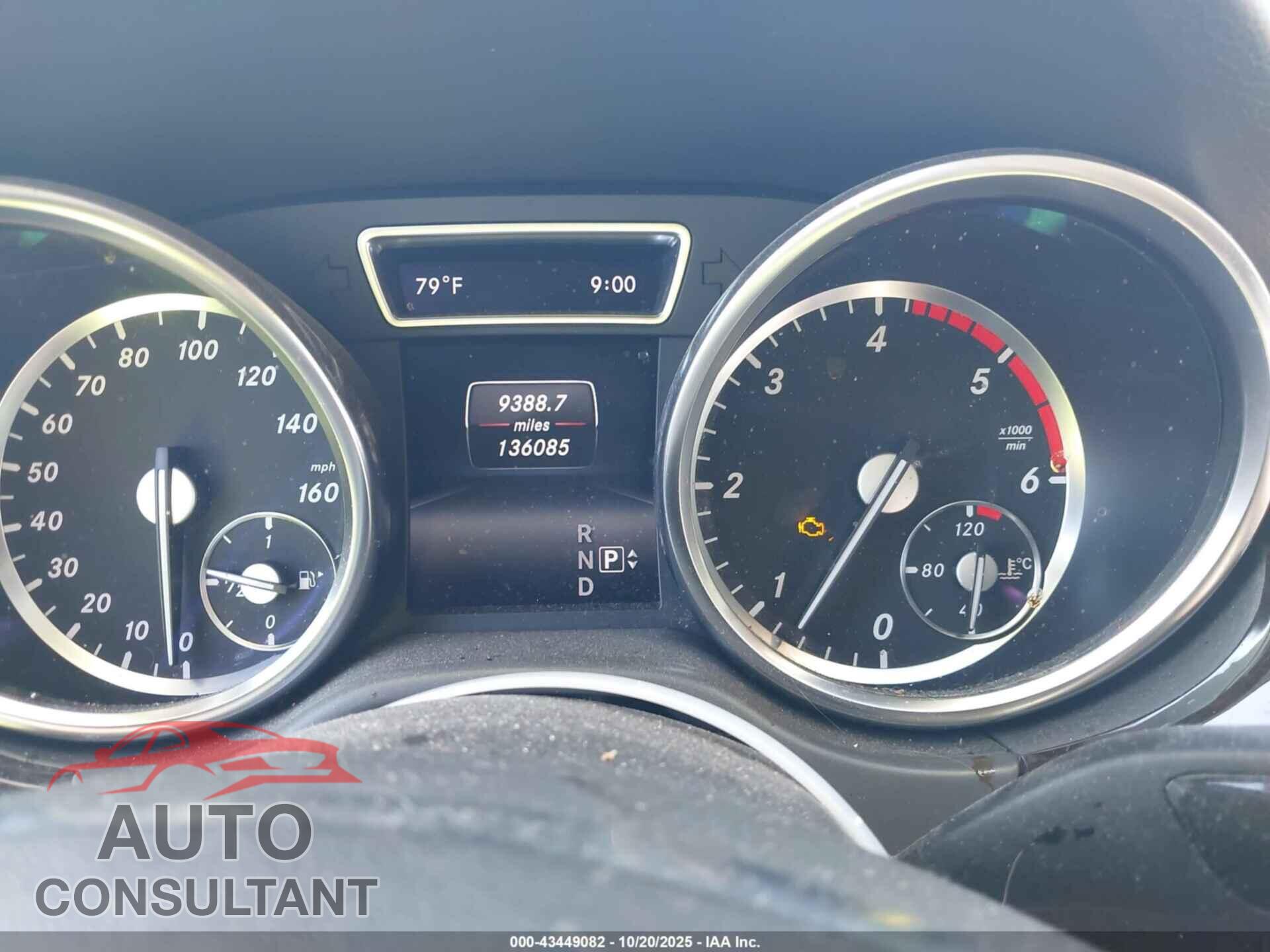 MERCEDES-BENZ ML 350 BLUETEC 2014 - 4JGDA2EB4EA388514