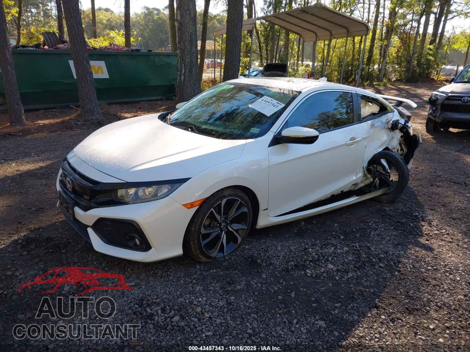 HONDA CIVIC 2018 - 2HGFC3A57JH751737