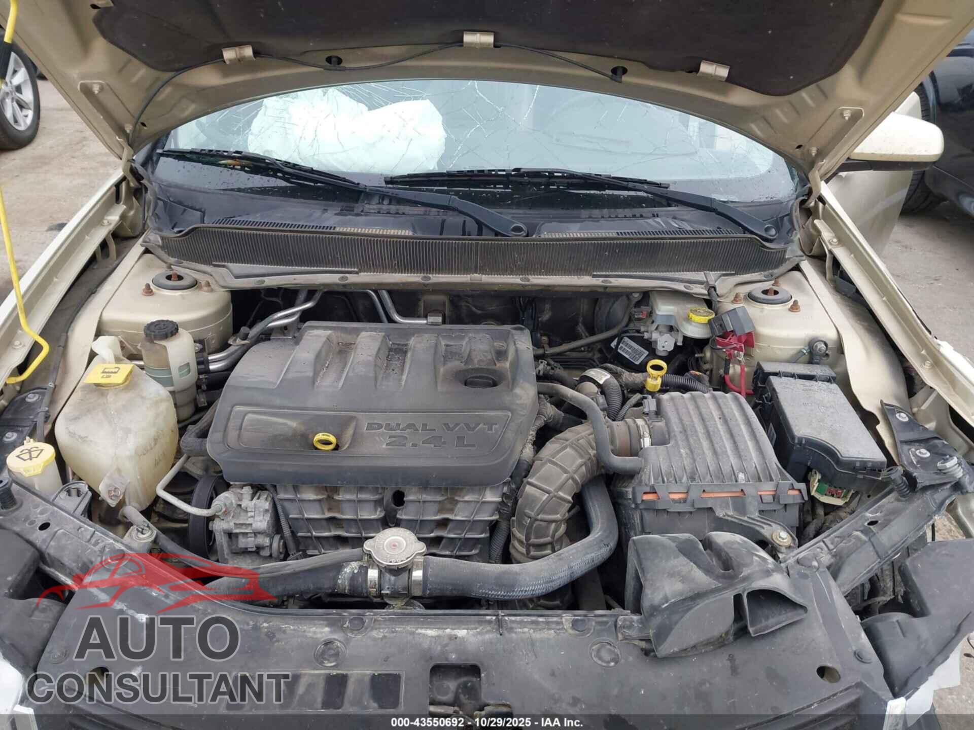 DODGE AVENGER 2010 - 1B3CC5FB0AN133230