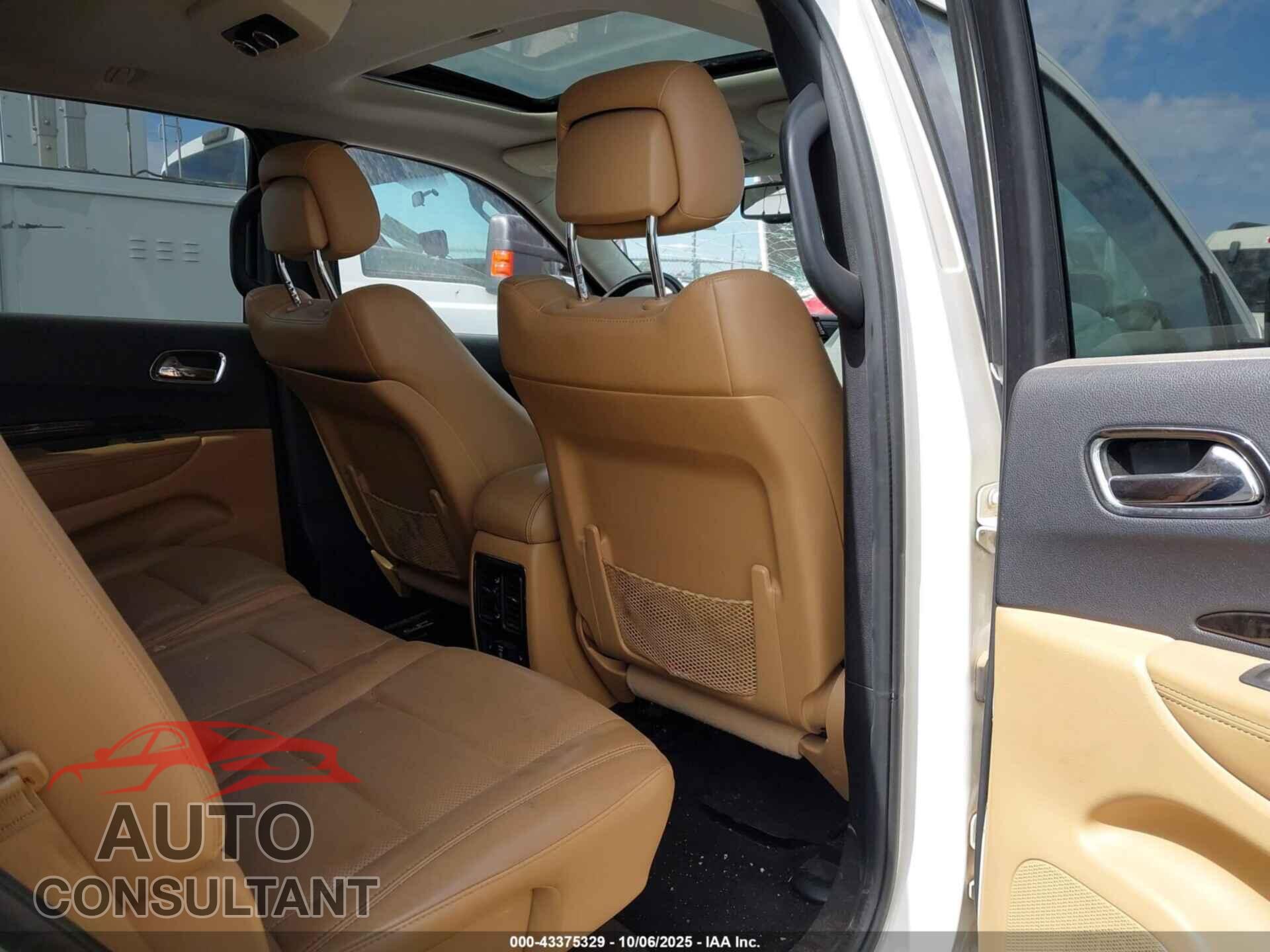 DODGE DURANGO 2011 - 1D4SD5GT4BC711778