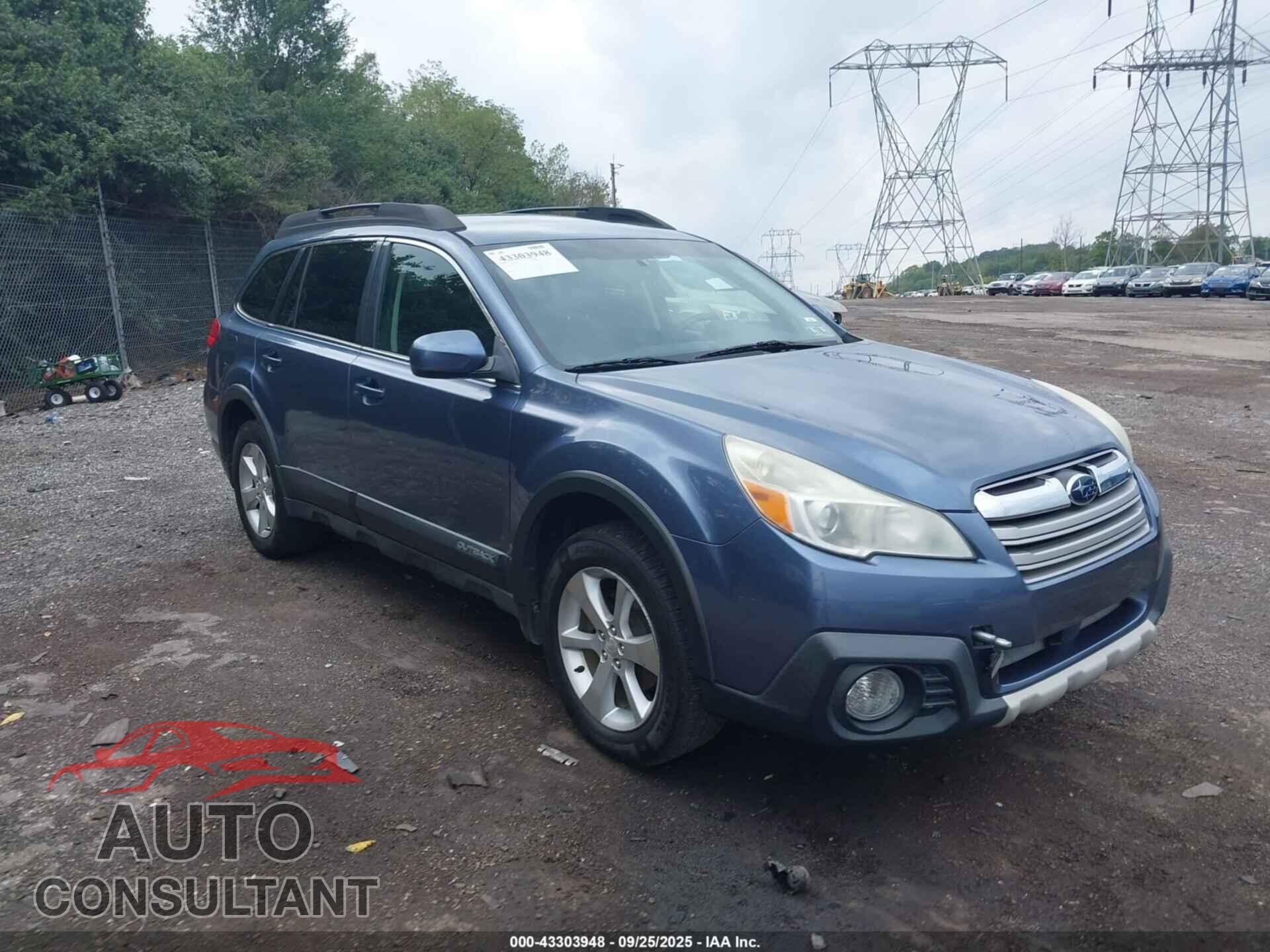 SUBARU OUTBACK 2014 - 4S4BRBLC8E3328297