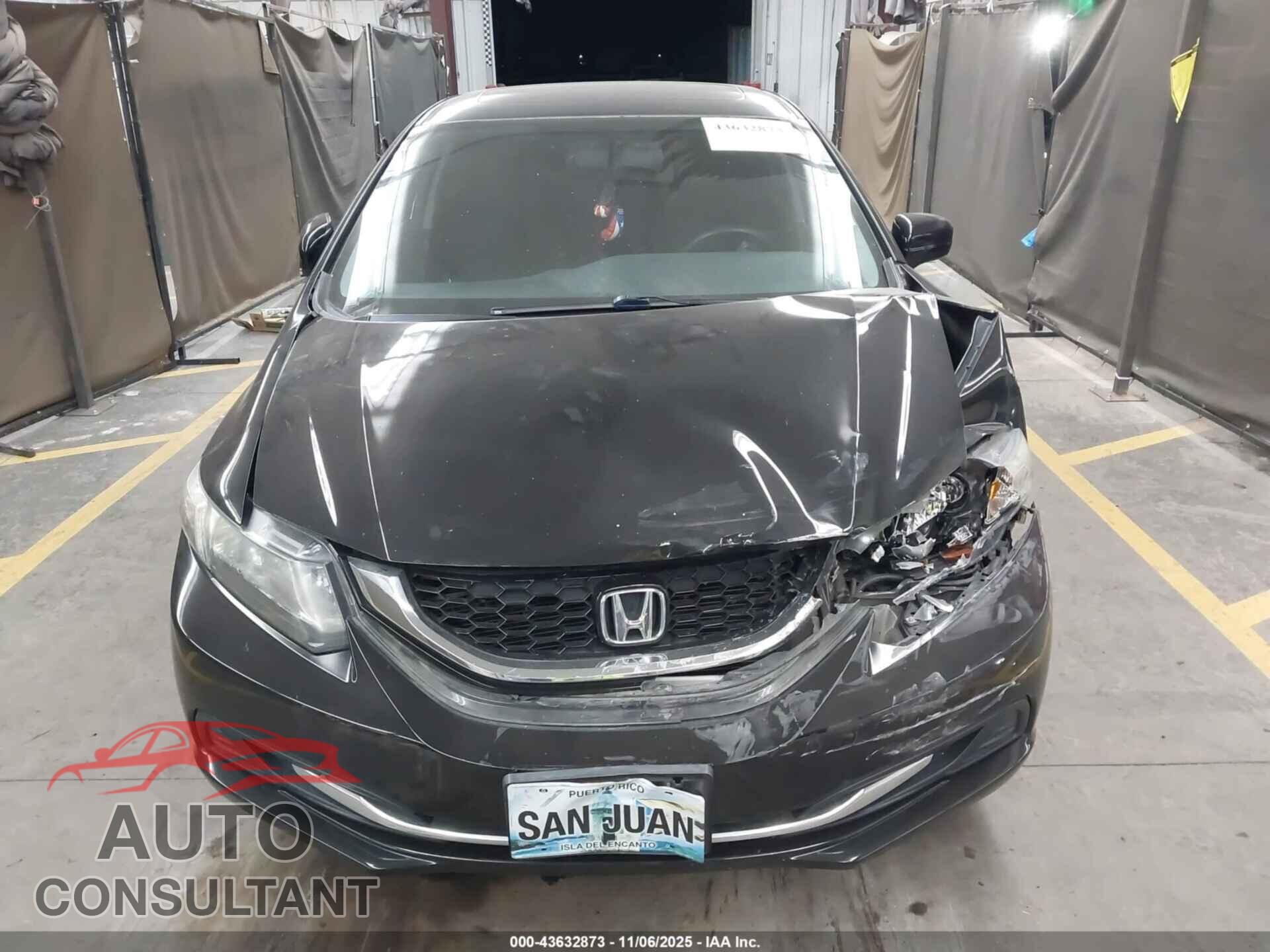 HONDA CIVIC 2014 - 19XFB2F84EE257366