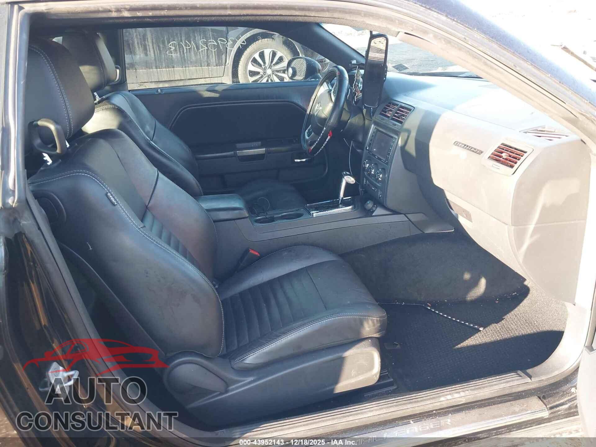 DODGE CHALLENGER 2012 - 2C3CDYBT9CH105969