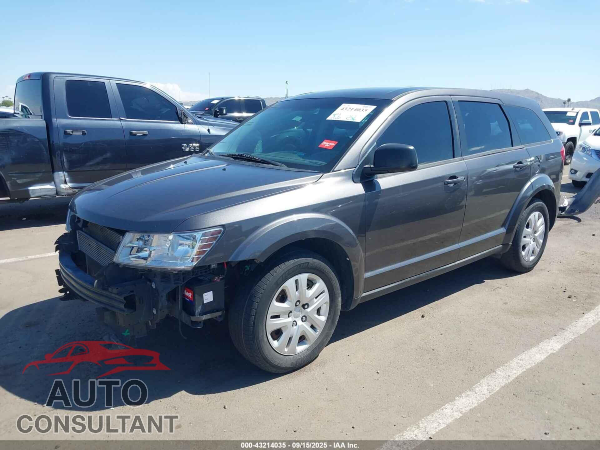 DODGE JOURNEY 2014 - 3C4PDCAB5ET182518