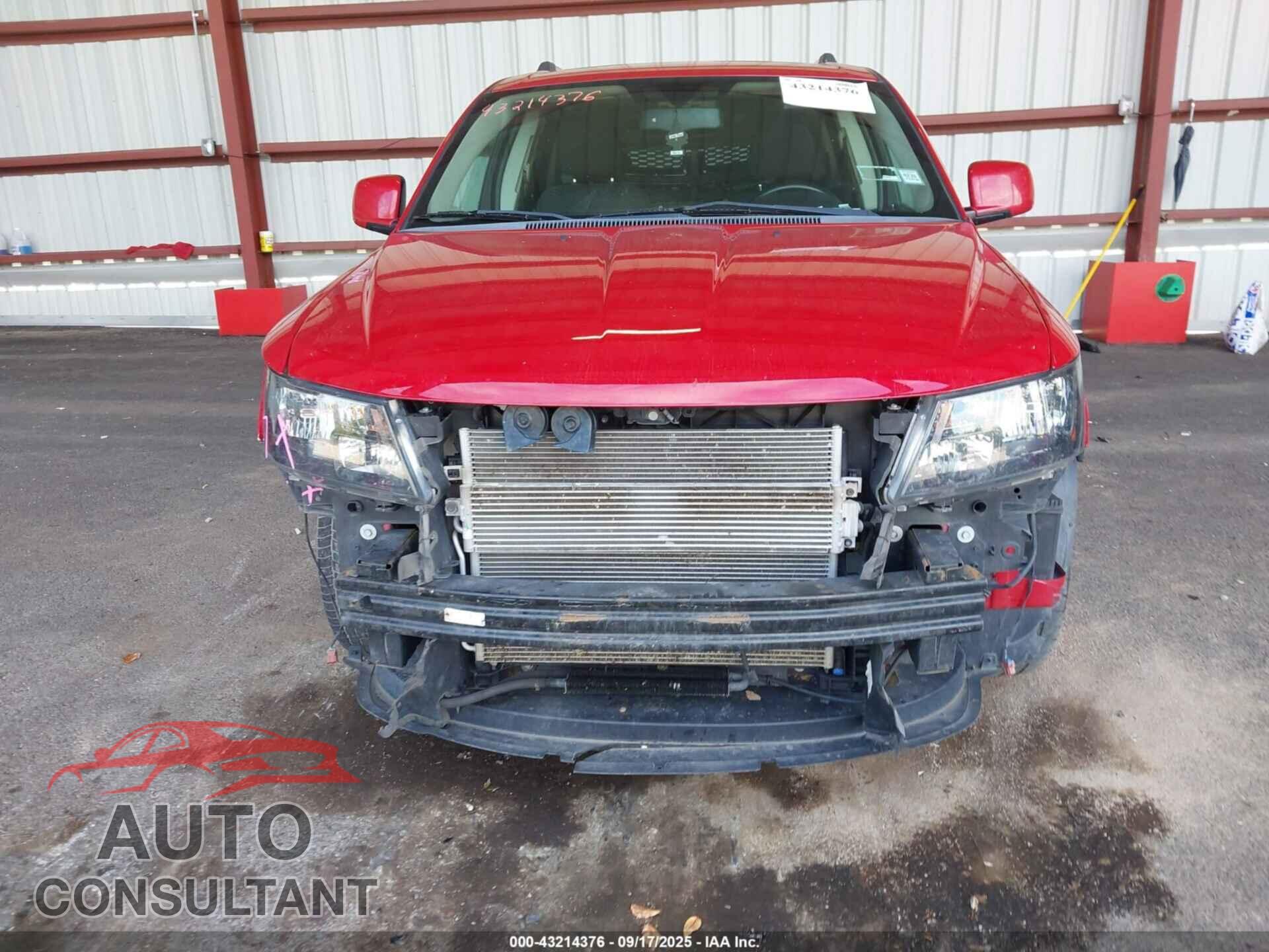 DODGE JOURNEY 2017 - 3C4PDCGG8HT501546