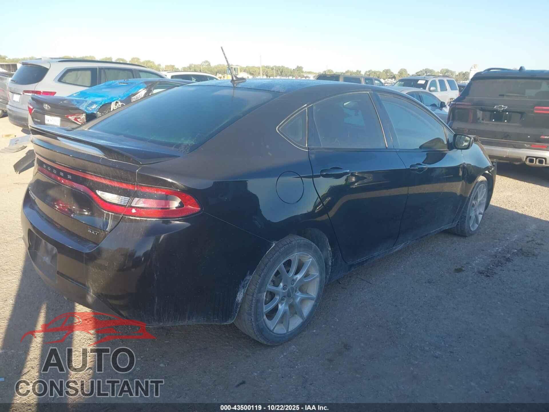 DODGE DART 2013 - 1C3CDFBA5DD153373