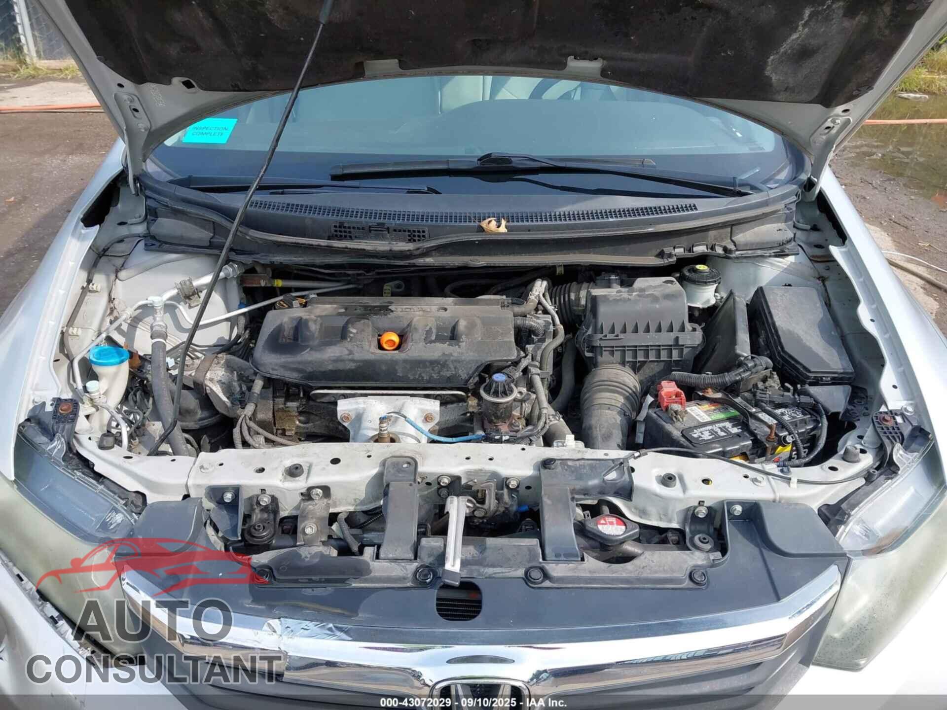 HONDA CIVIC 2012 - 2HGFB2F87CH313061
