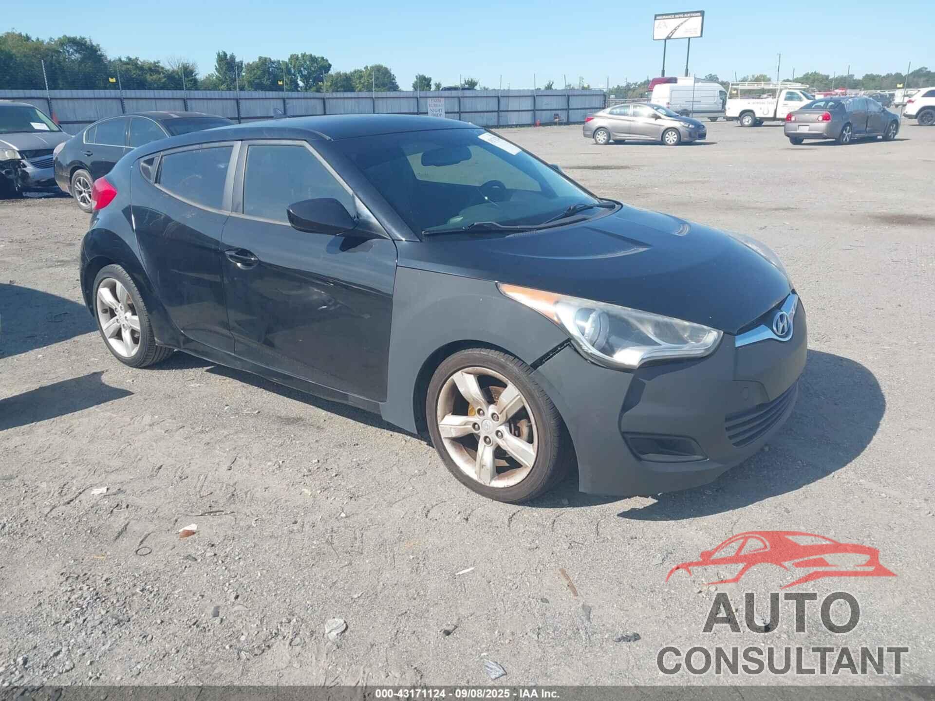 HYUNDAI VELOSTER 2013 - KMHTC6AD2DU102581