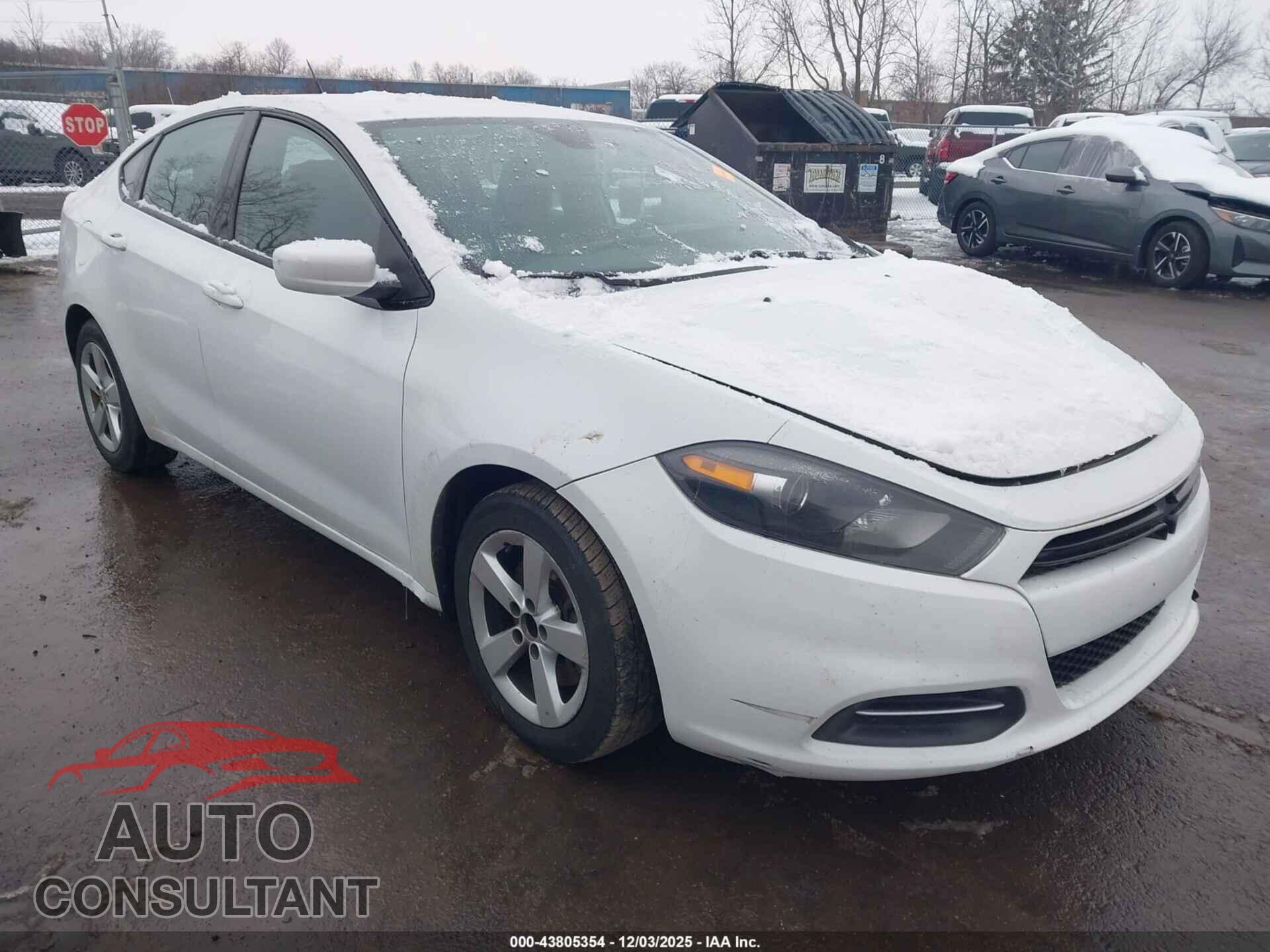 DODGE DART 2015 - 1C3CDFBB4FD432020