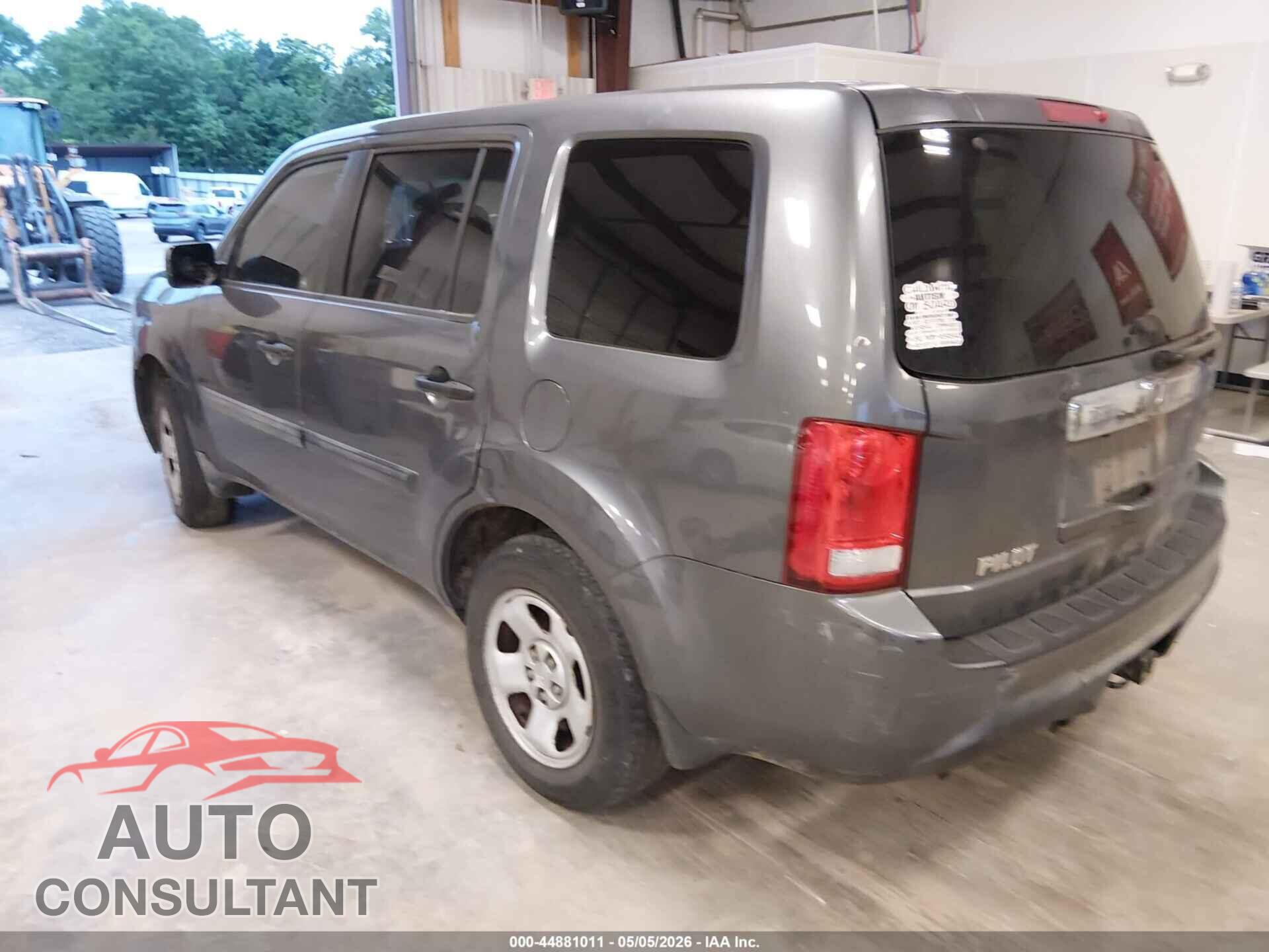 HONDA PILOT 2012 - 5FNYF3H27CB001712