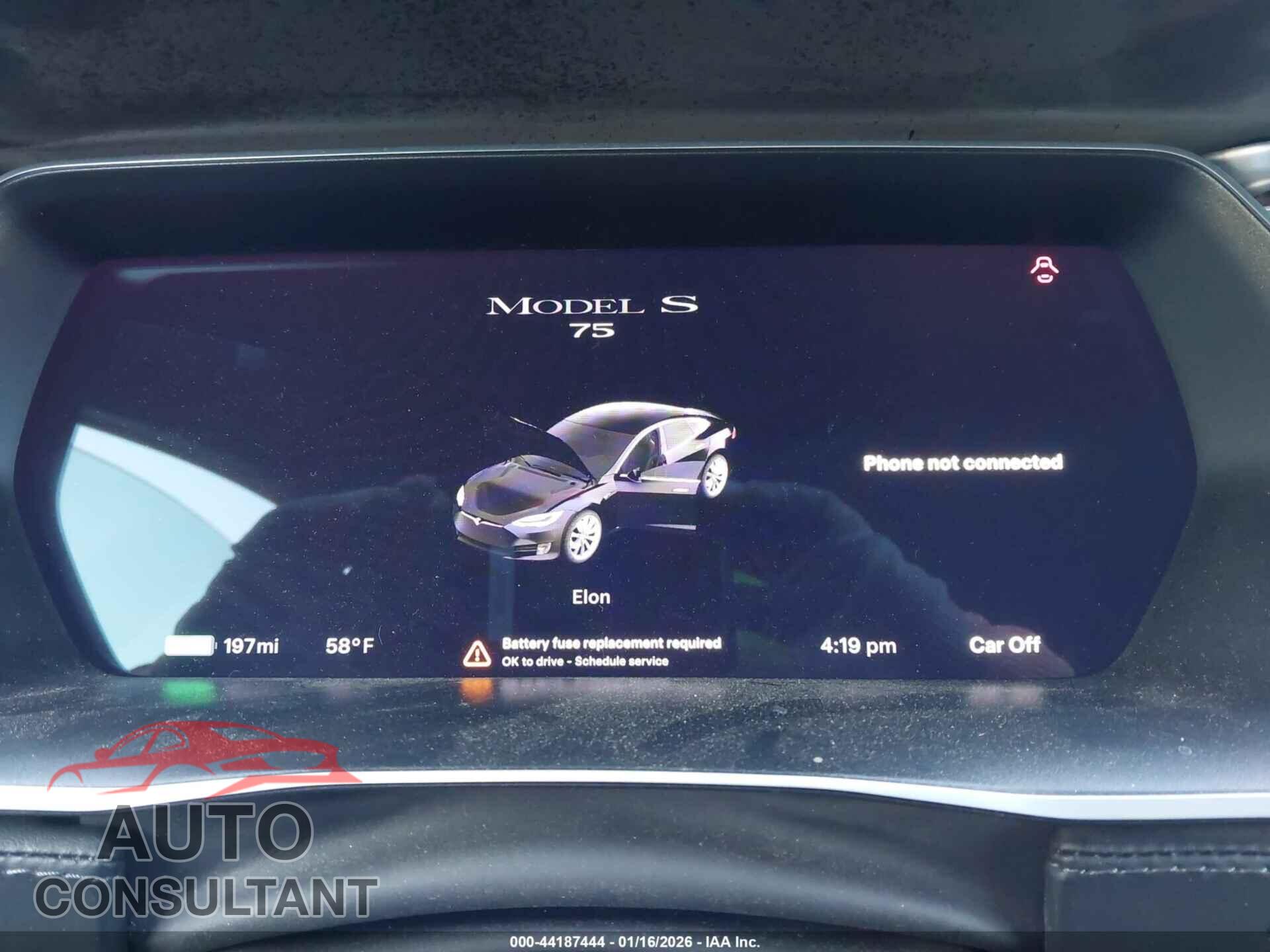 TESLA MODEL S 2017 - 5YJSA1E19HF217217