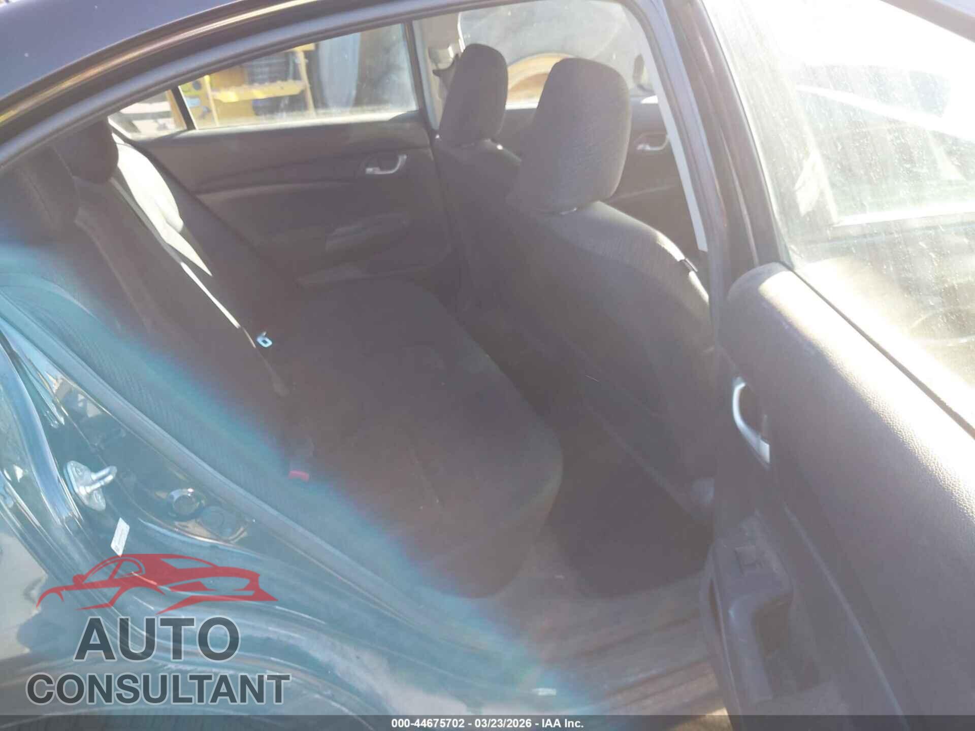 HONDA CIVIC 2013 - 19XFB2F52DE057316