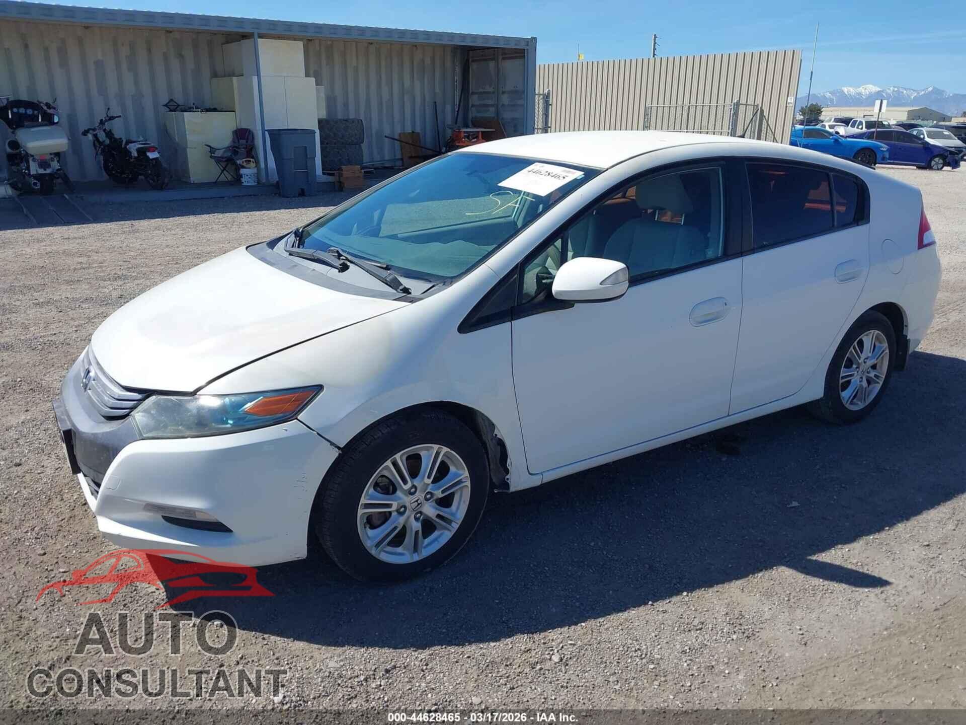 HONDA INSIGHT 2011 - JHMZE2H74BS006816