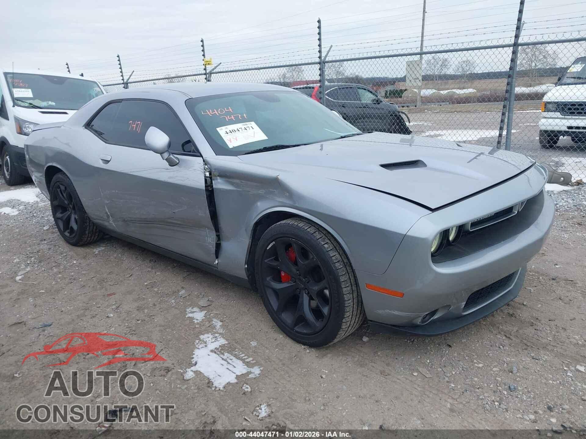 DODGE CHALLENGER 2016 - 2C3CDZAG1GH309696