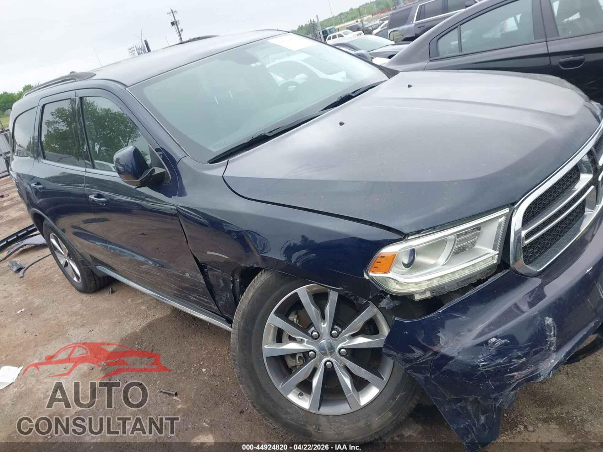 DODGE DURANGO 2016 - 1C4RDJDG5GC424601