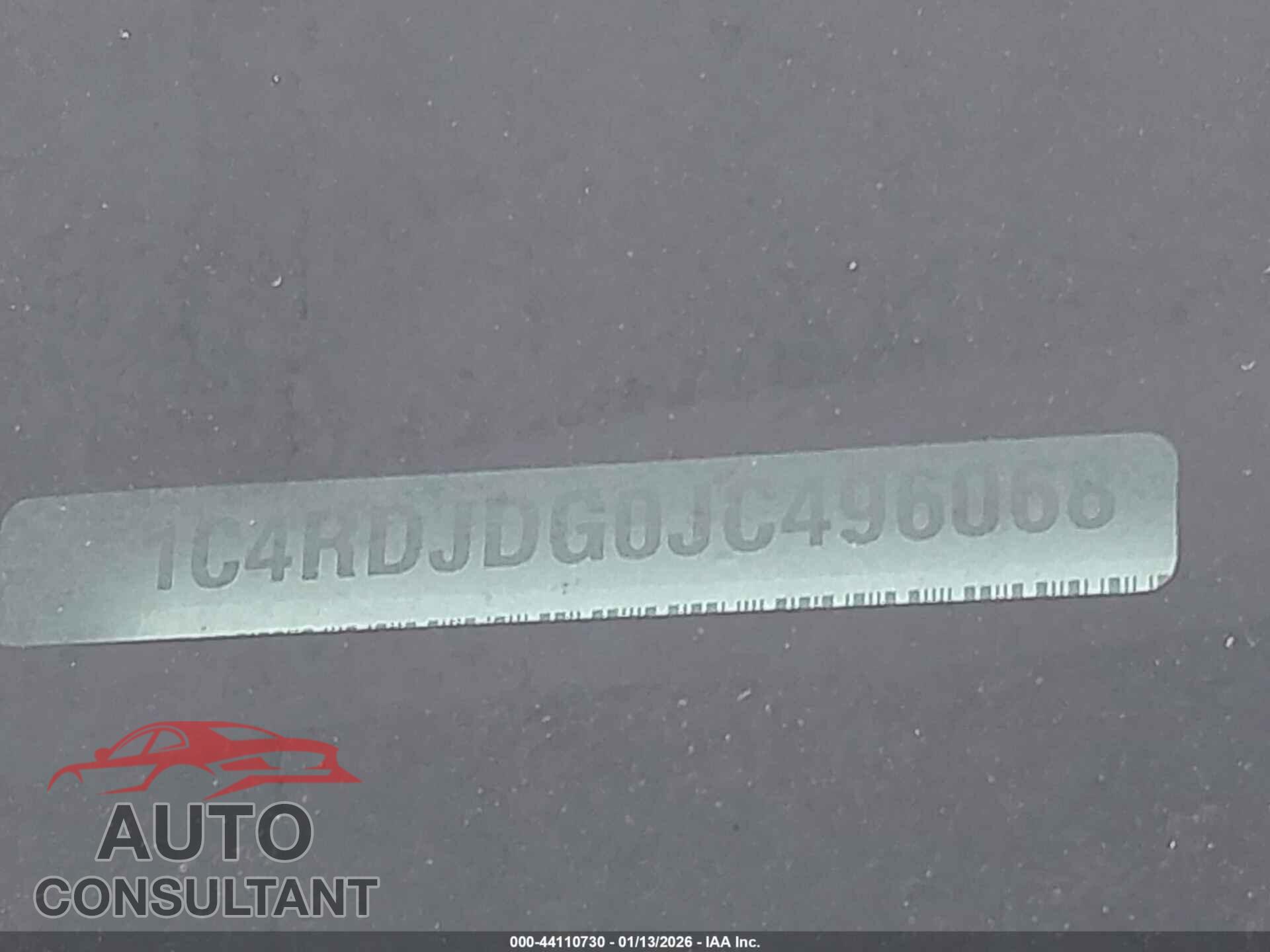 DODGE DURANGO 2018 - 1C4RDJDG0JC496068