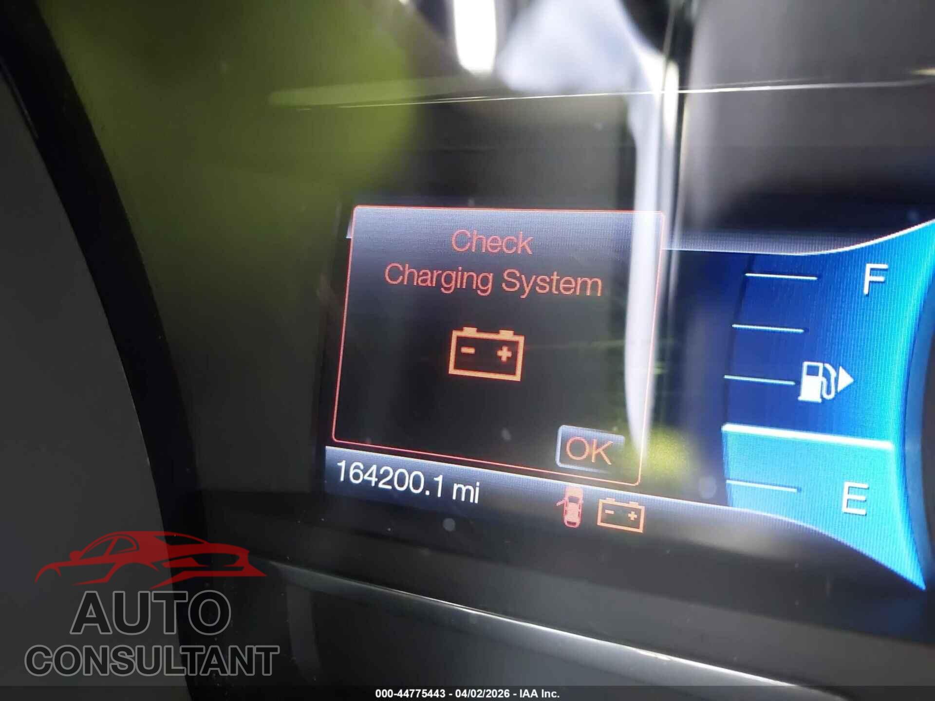 FORD FLEX 2013 - 2FMGK5C80DBD23696