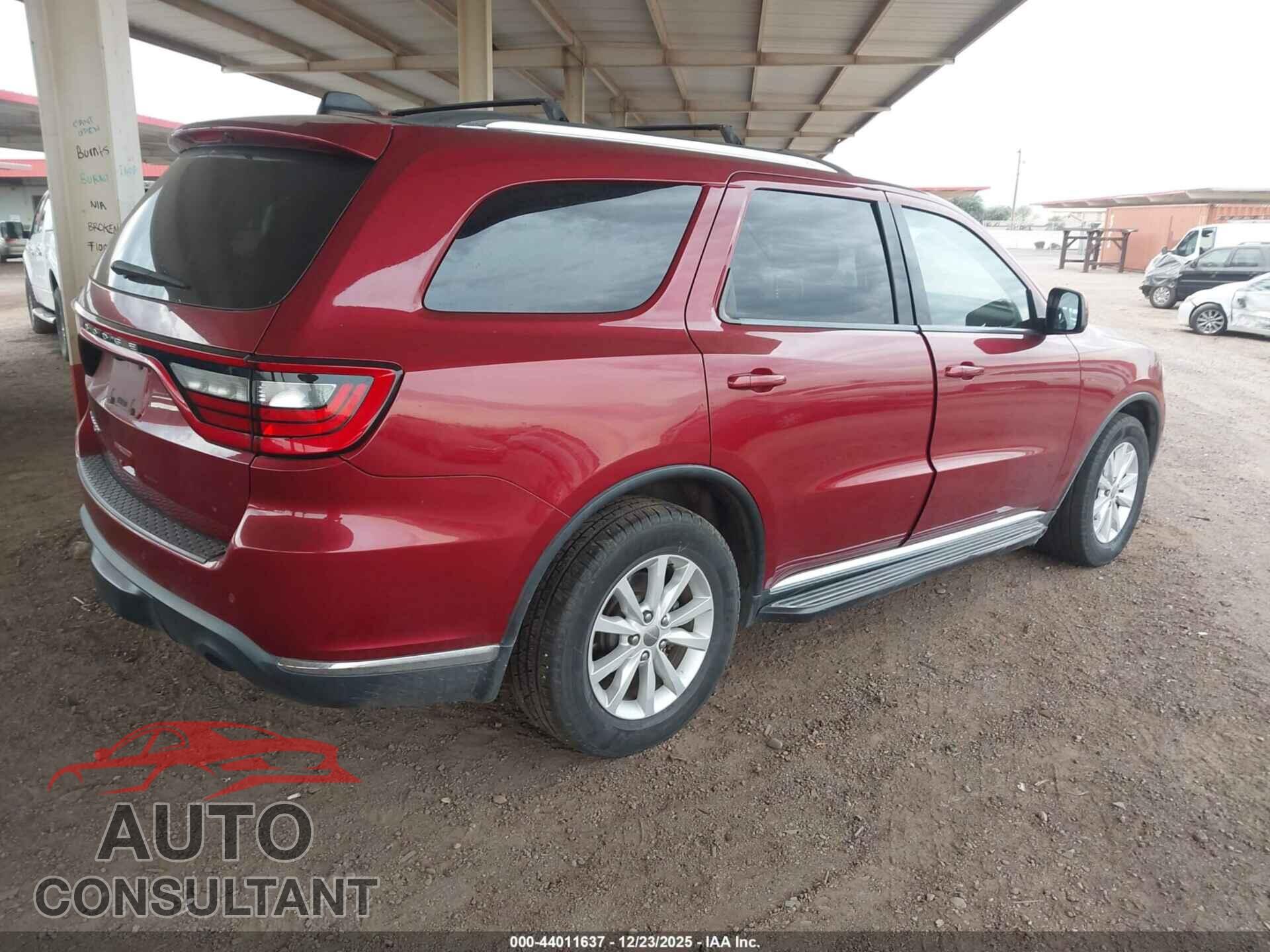 DODGE DURANGO 2015 - 1C4RDJAG6FC120907
