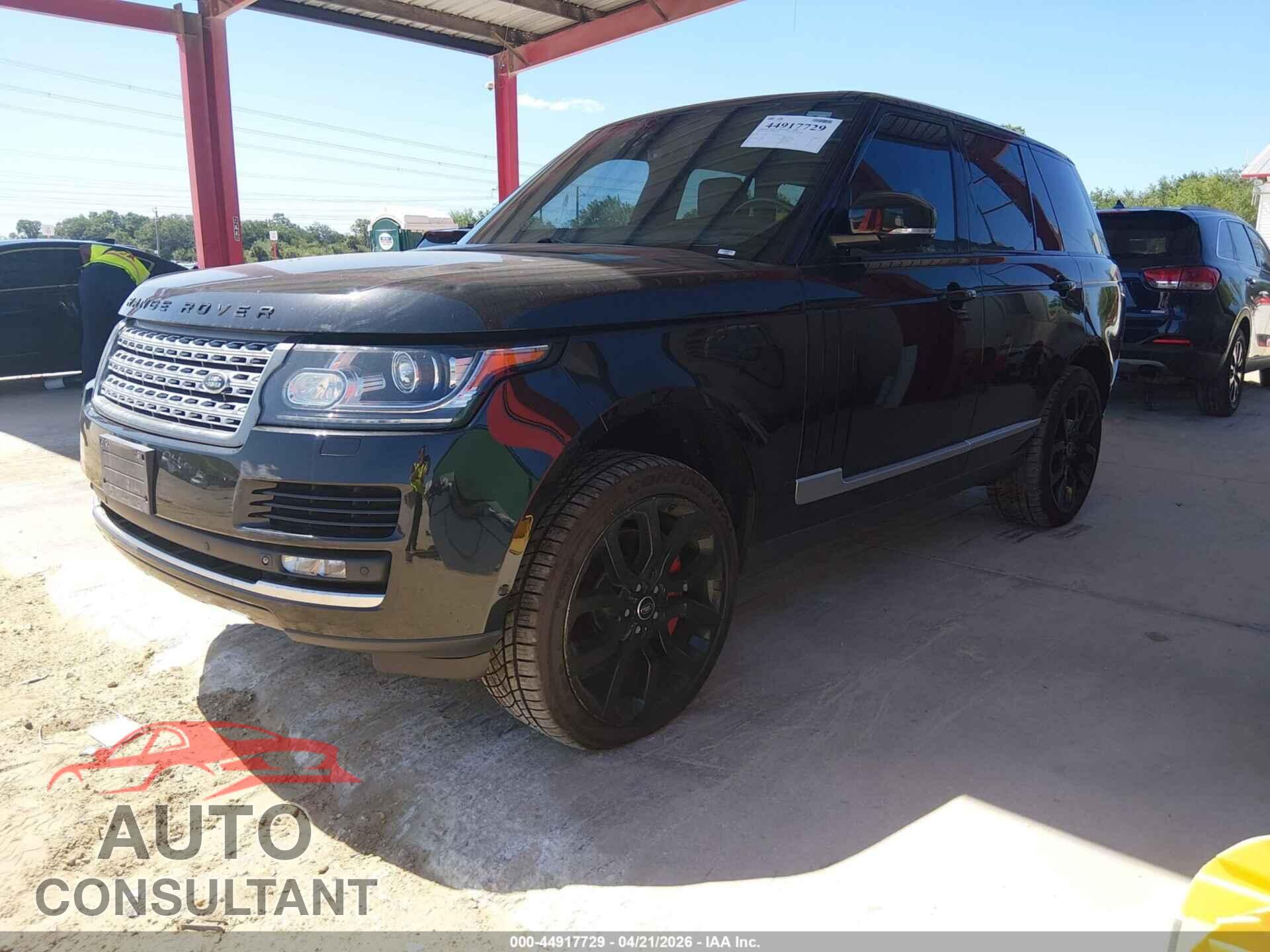 LAND ROVER RANGE ROVER 2013 - SALGS2EF8DA112409