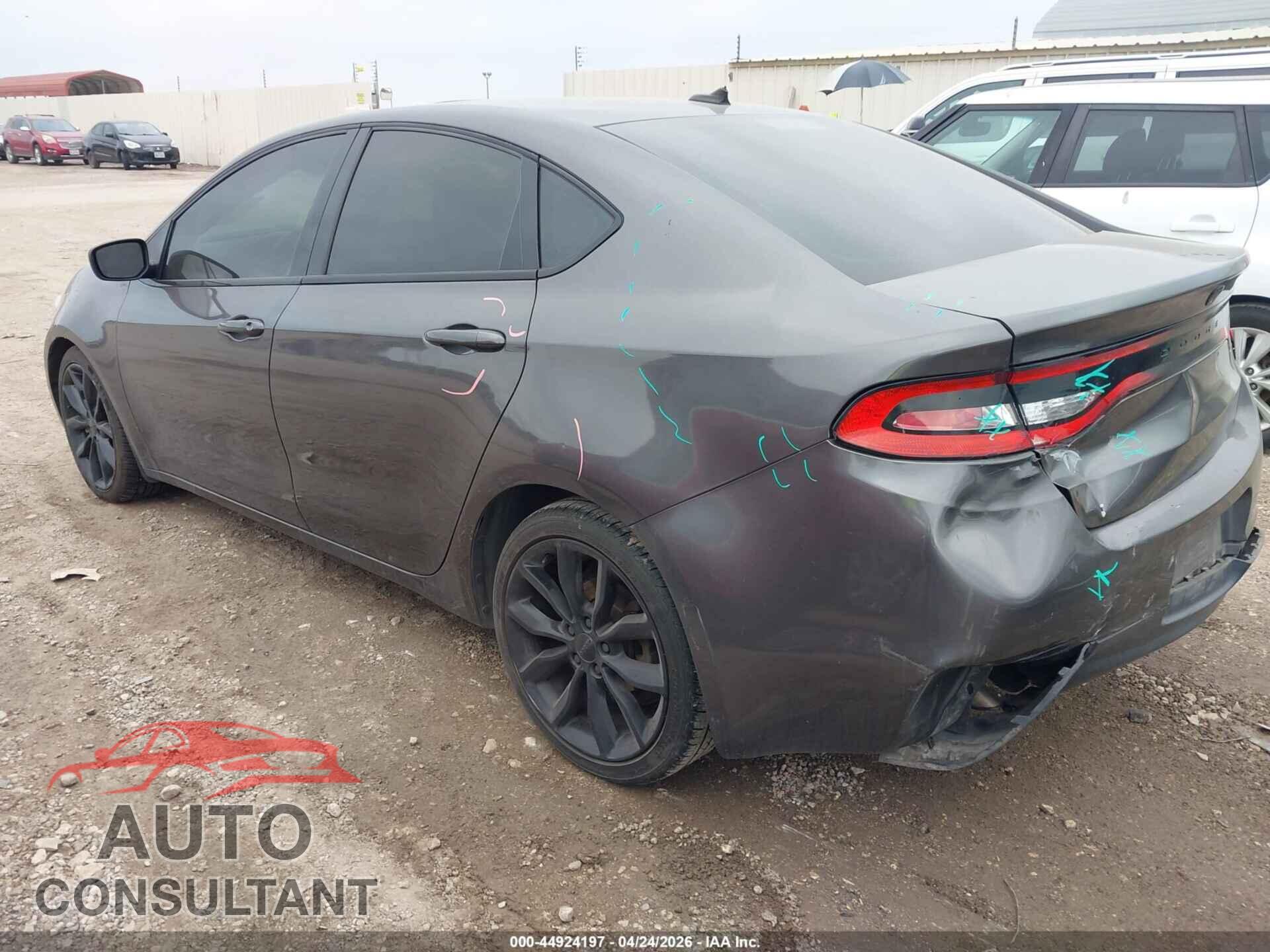 DODGE DART 2016 - 1C3CDFFA7GD819812