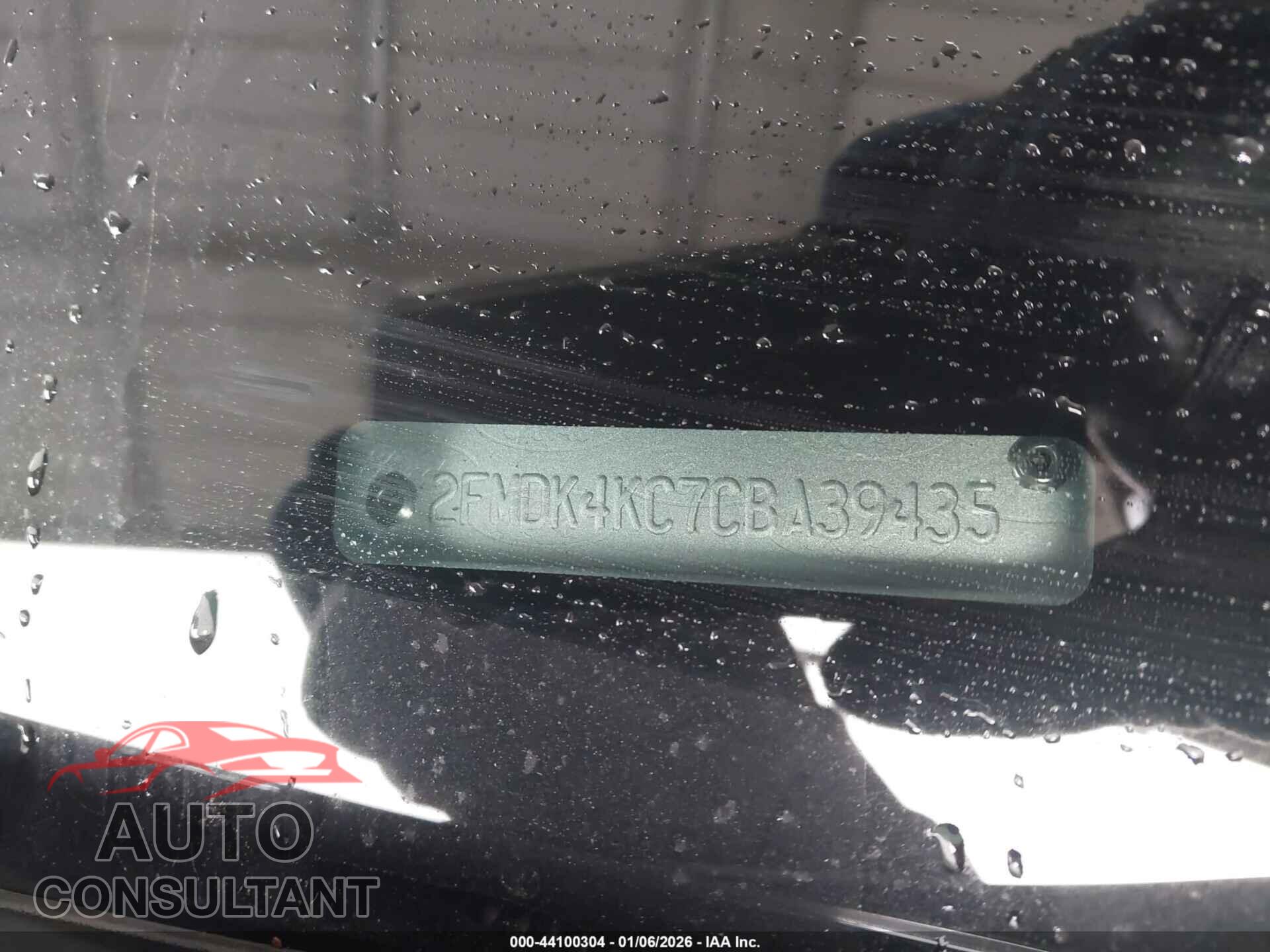 FORD EDGE 2012 - 2FMDK4KC7CBA39435