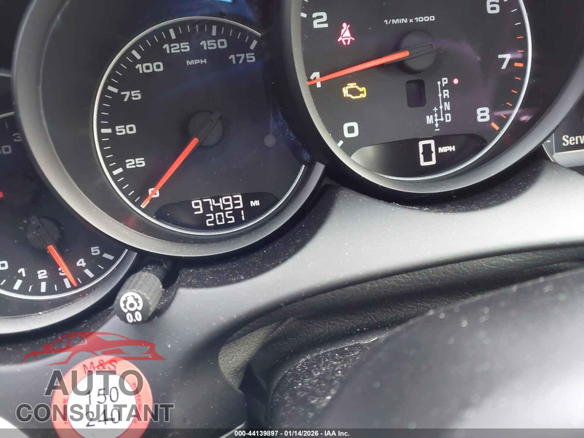 PORSCHE CAYENNE 2017 - WP1AA2A20HKA80413