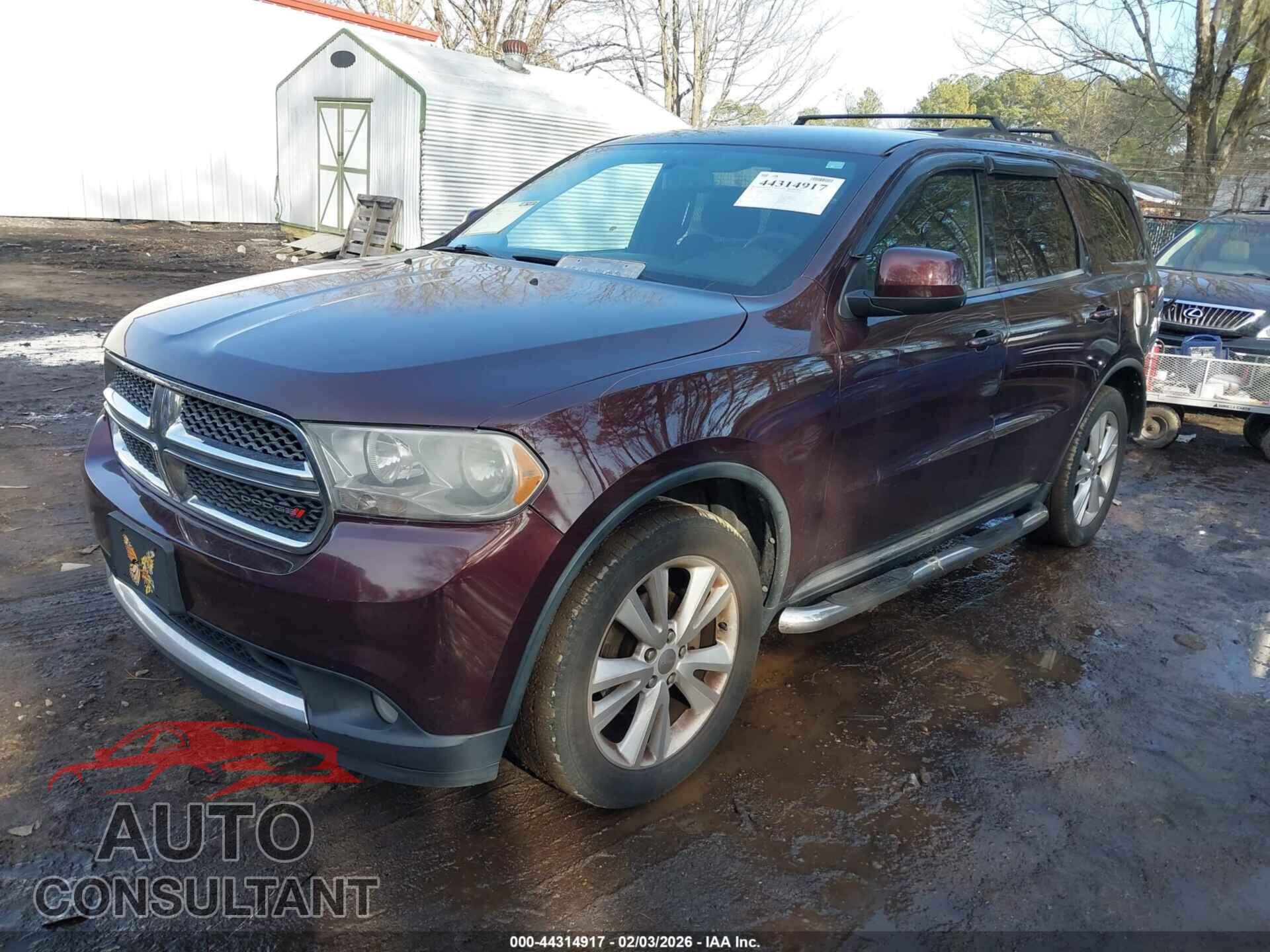 DODGE DURANGO 2012 - 1C4RDHAG7CC301308