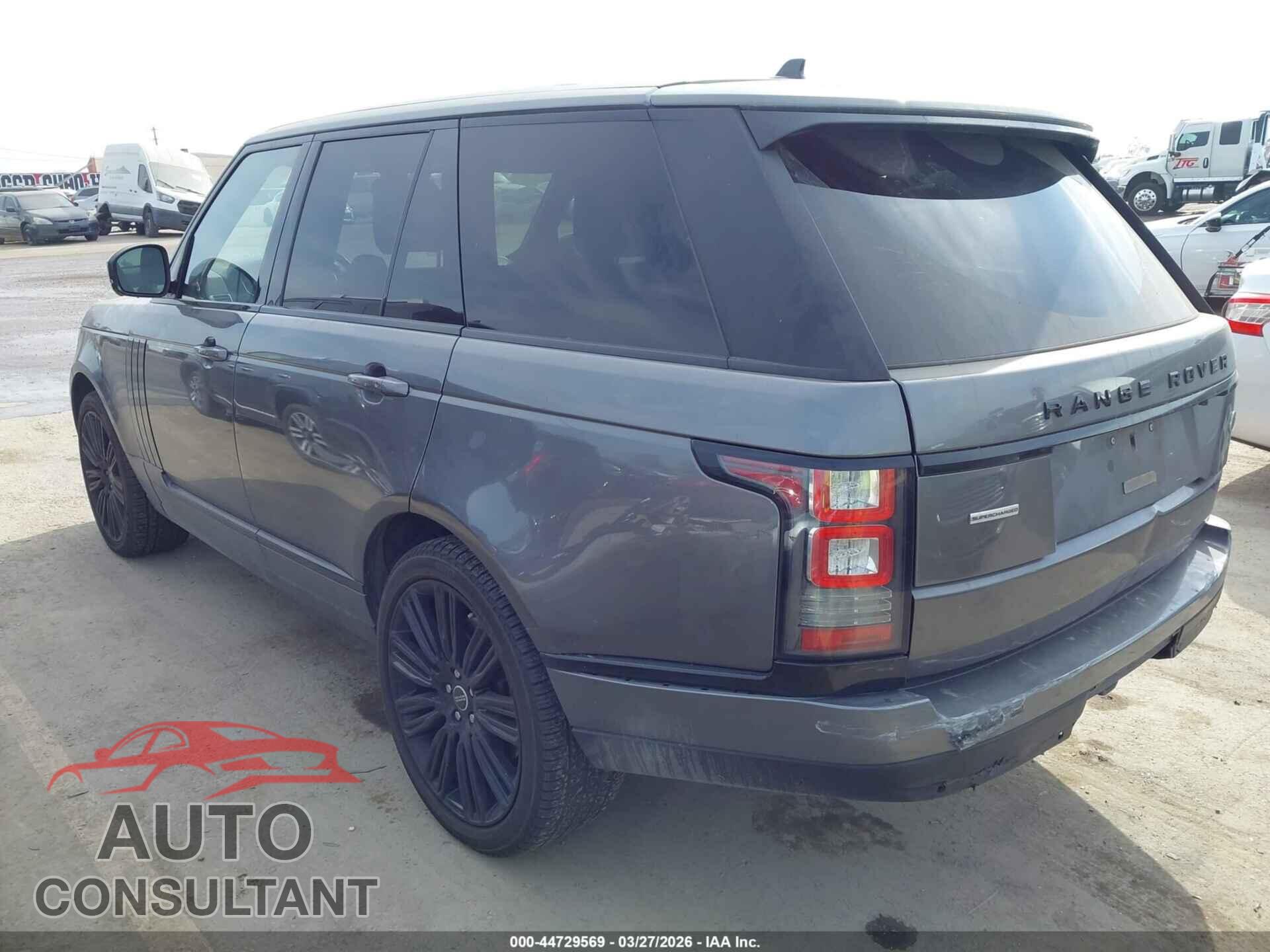 LAND ROVER RANGE ROVER 2016 - SALGS2EF3GA305572