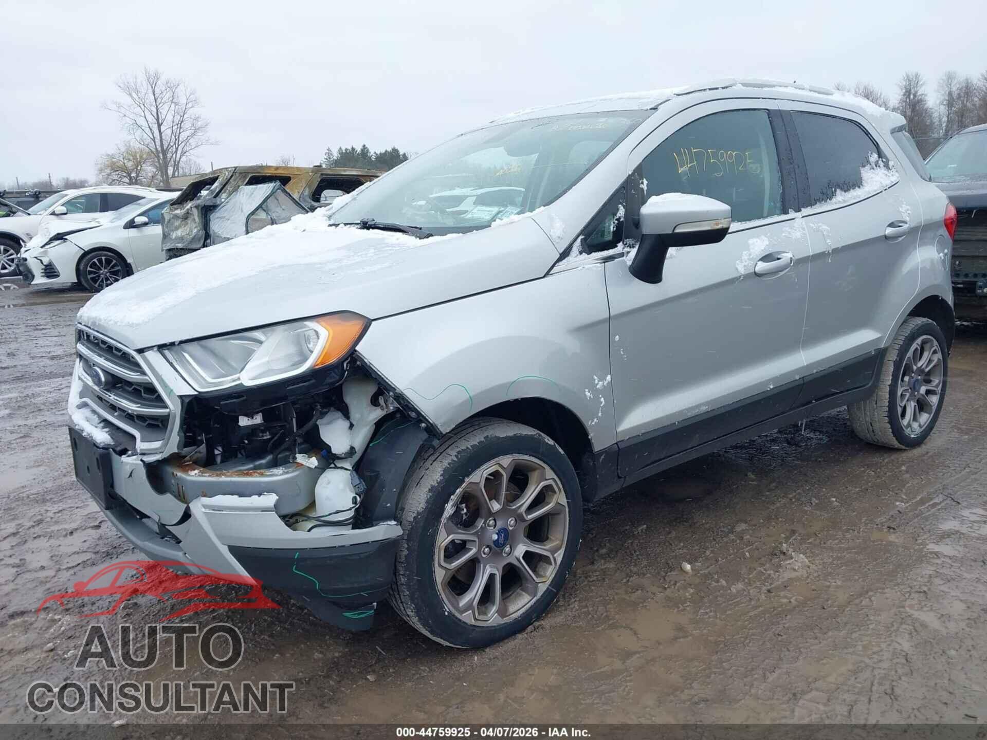 FORD ECOSPORT 2019 - MAJ6S3KL6KC294041