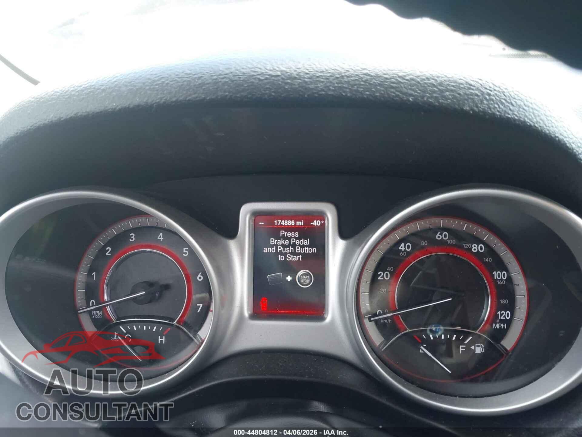 DODGE JOURNEY 2014 - 3C4PDCBB7ET143377