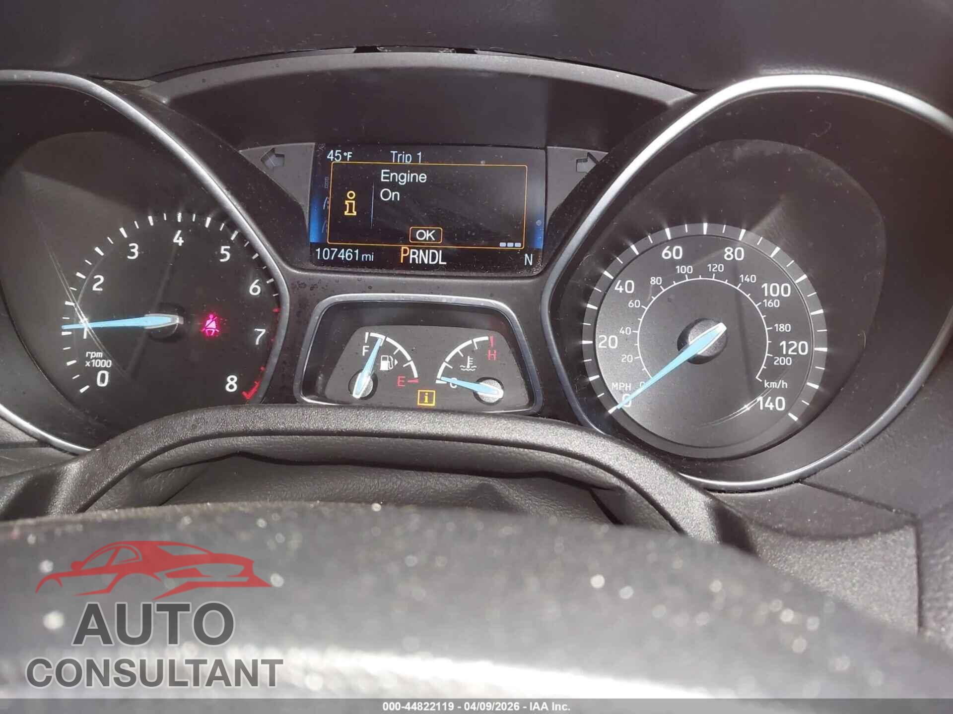 FORD FOCUS 2016 - 1FADP3F25GL291164