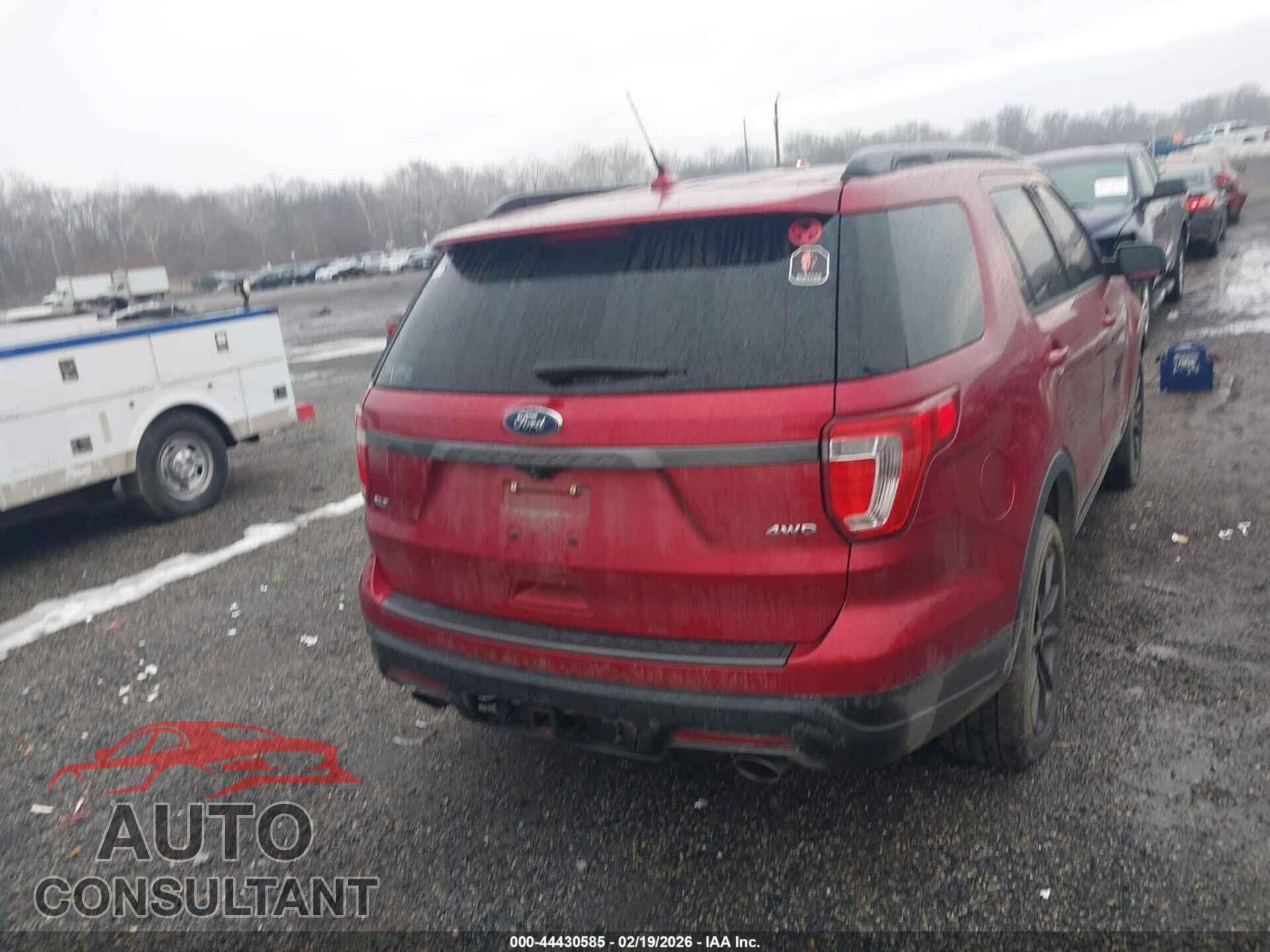 FORD EXPLORER 2018 - 1FM5K8D87JGB74196