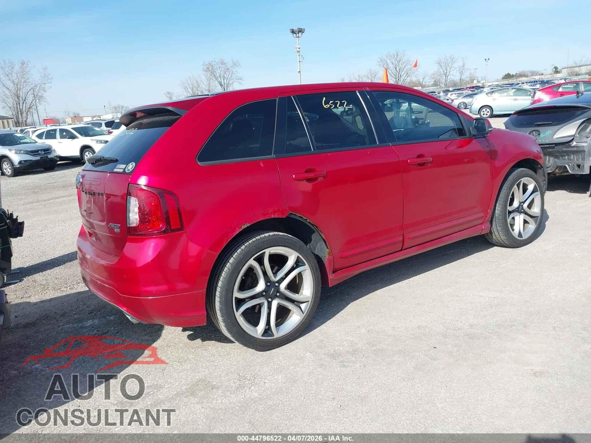 FORD EDGE 2012 - 2FMDK4AKXCBA74625