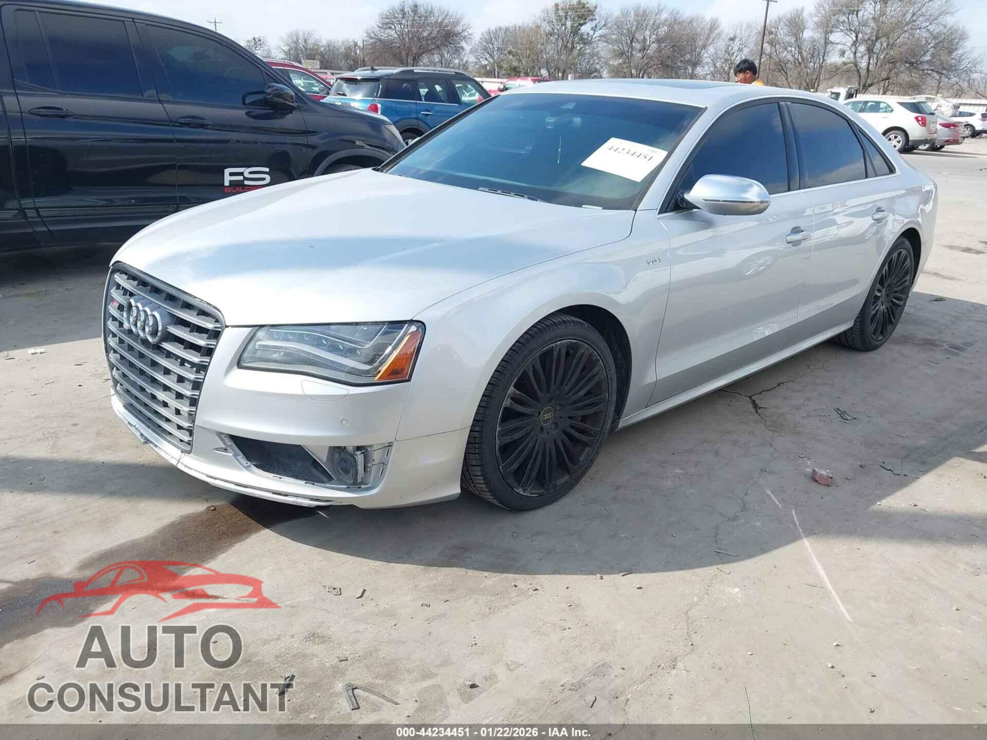 AUDI S8 2014 - WAUD2AFD7EN003190
