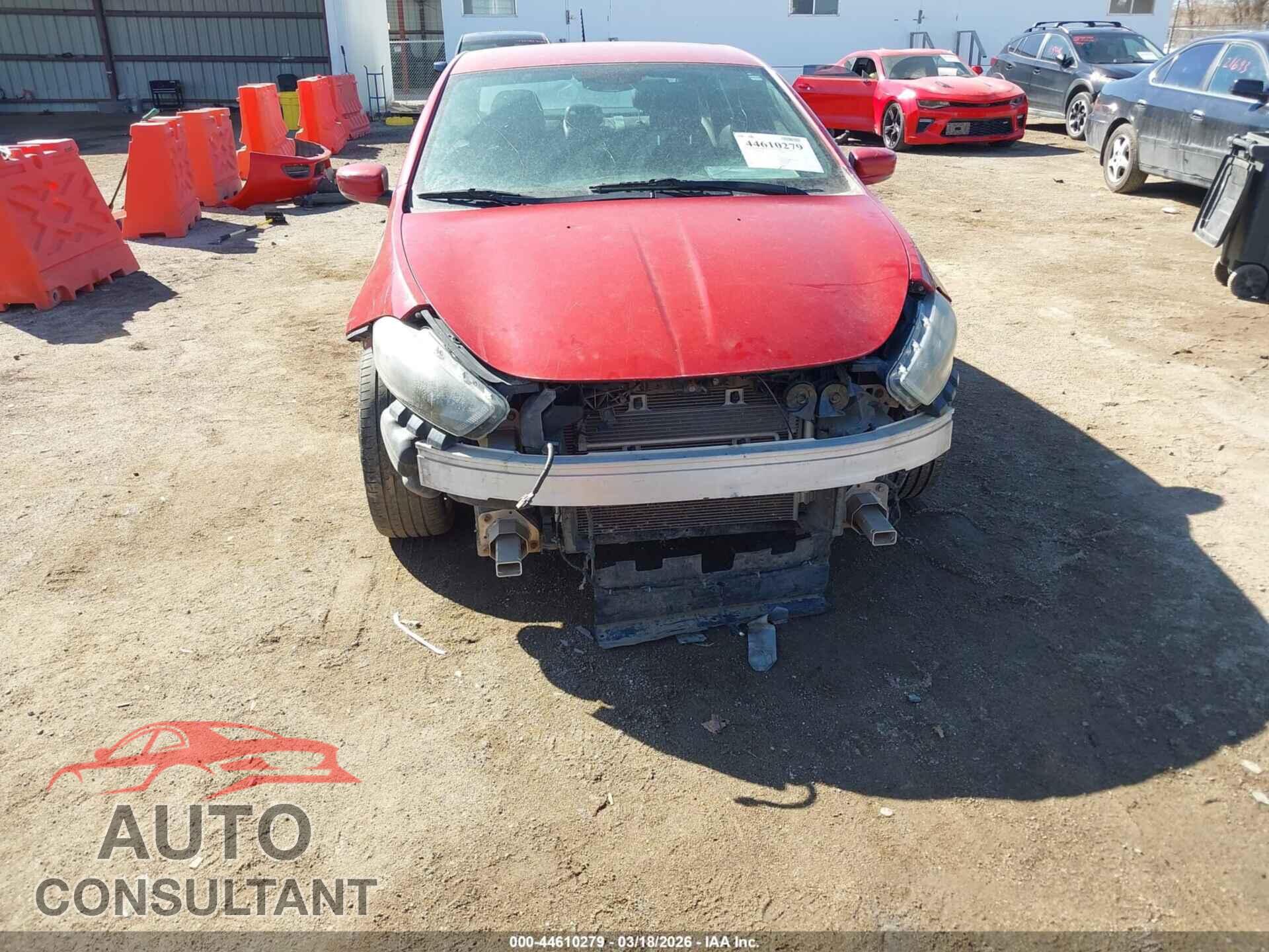DODGE DART 2015 - 1C3CDFEB7FD128143
