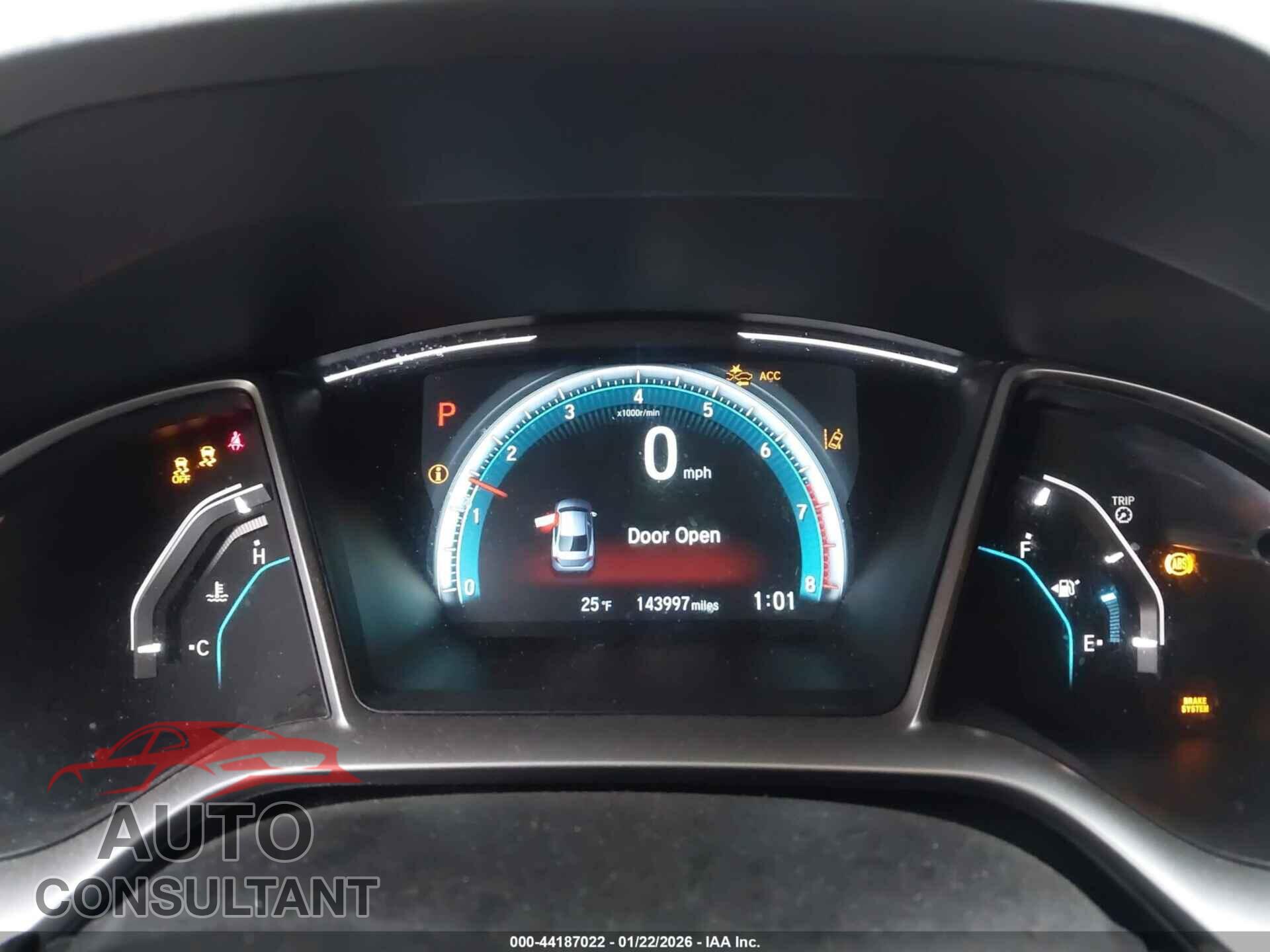 HONDA CIVIC 2017 - 19XFC2F89HE026447