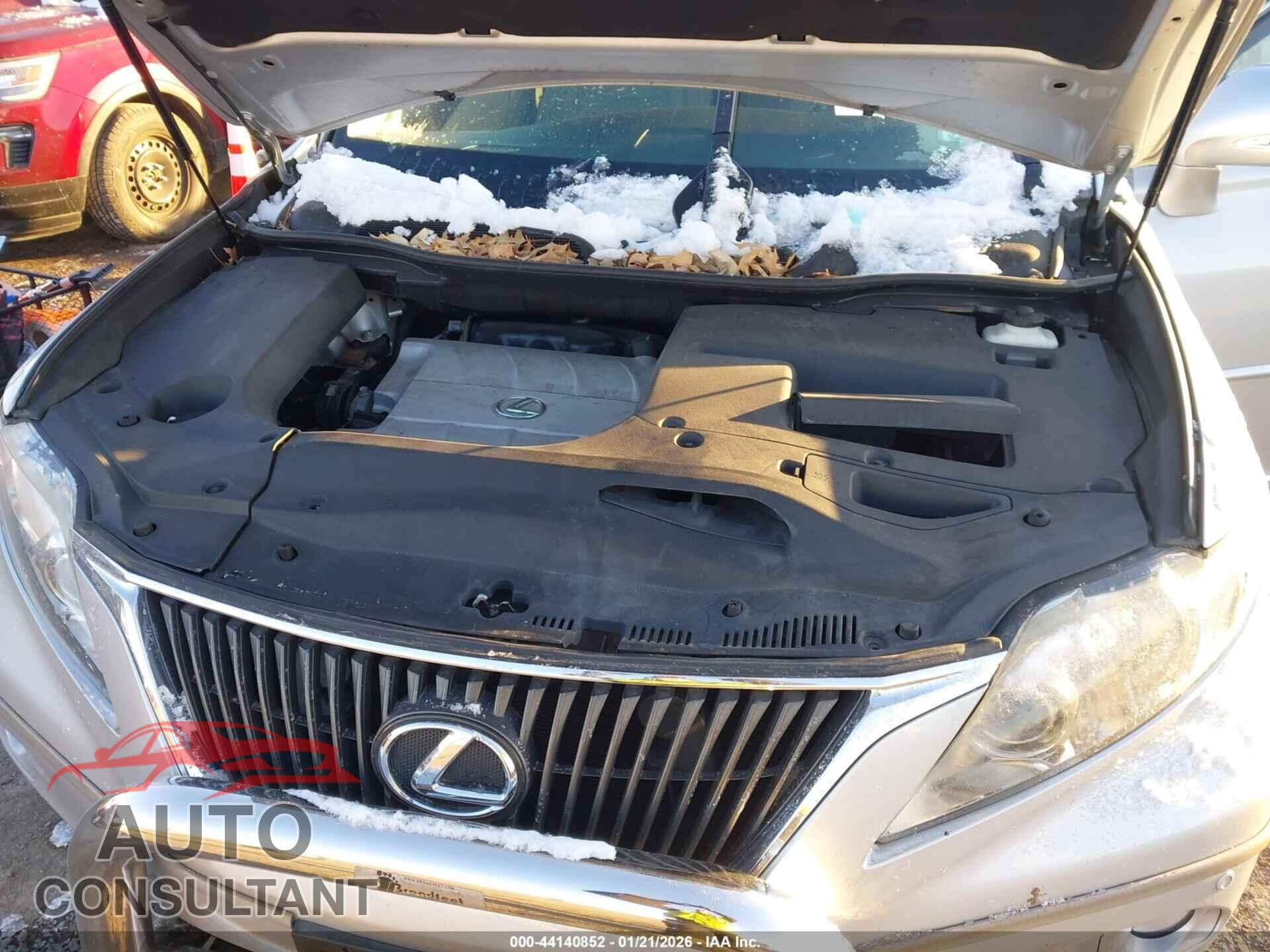 LEXUS RX 350 2011 - 2T2BK1BA2BC110731