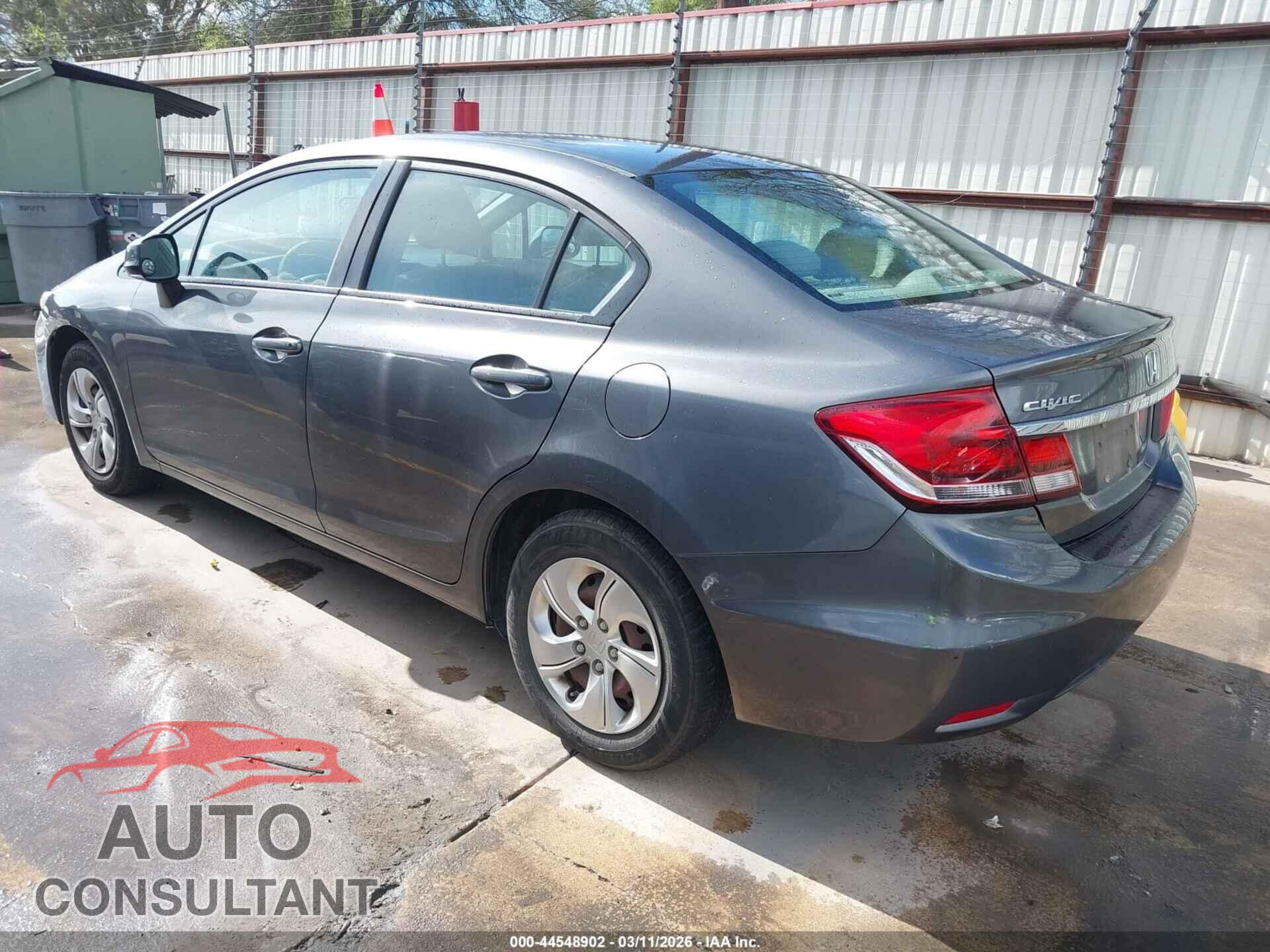 HONDA CIVIC 2013 - 2HGFB2F58DH301895